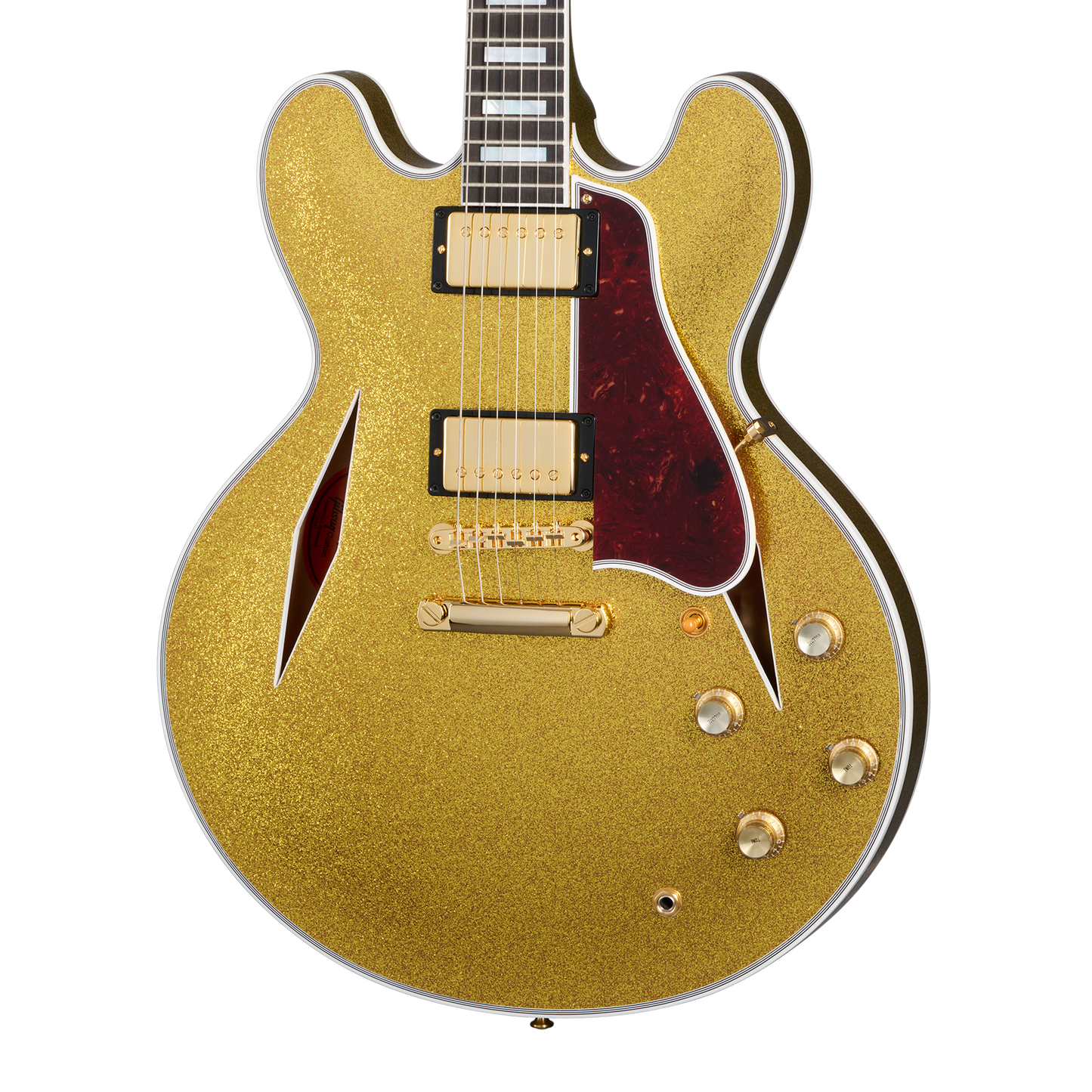 Gibson Custom 1959 ES-355 Reissue with Diamond F-Holes, Gloss, Gold Sparkle