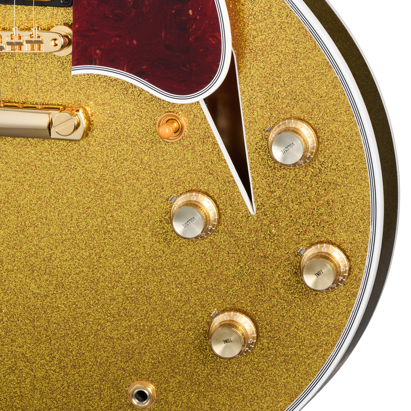 Gibson Custom 1959 ES-355 Reissue with Diamond F-Holes, Gloss, Gold Sparkle