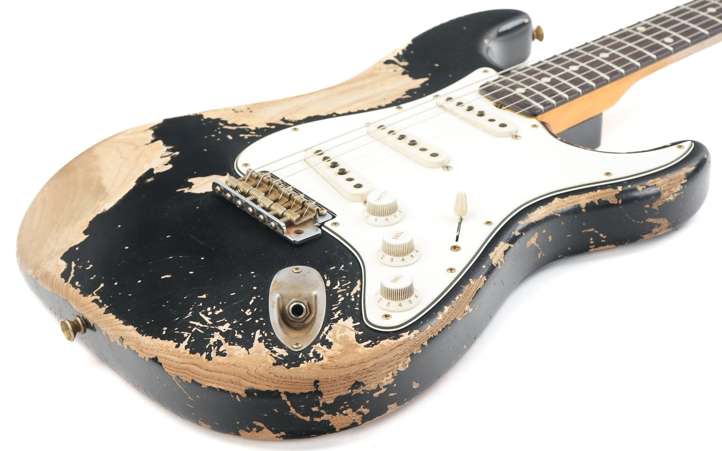 Fender Custom Shop 59 Stratocaster Dennis Galuszka Masterbuilt Heavy Relic Black