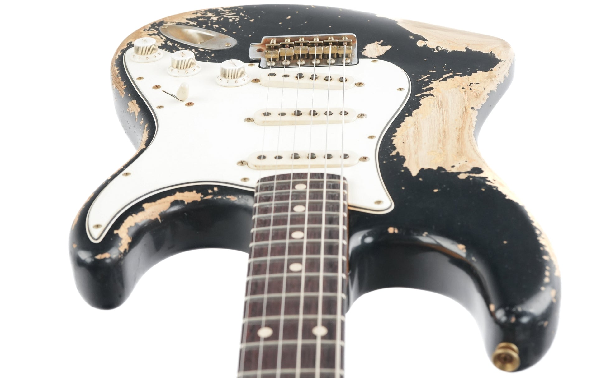 Fender Custom Shop 59 Stratocaster Dennis Galuszka Masterbuilt Heavy Relic Black