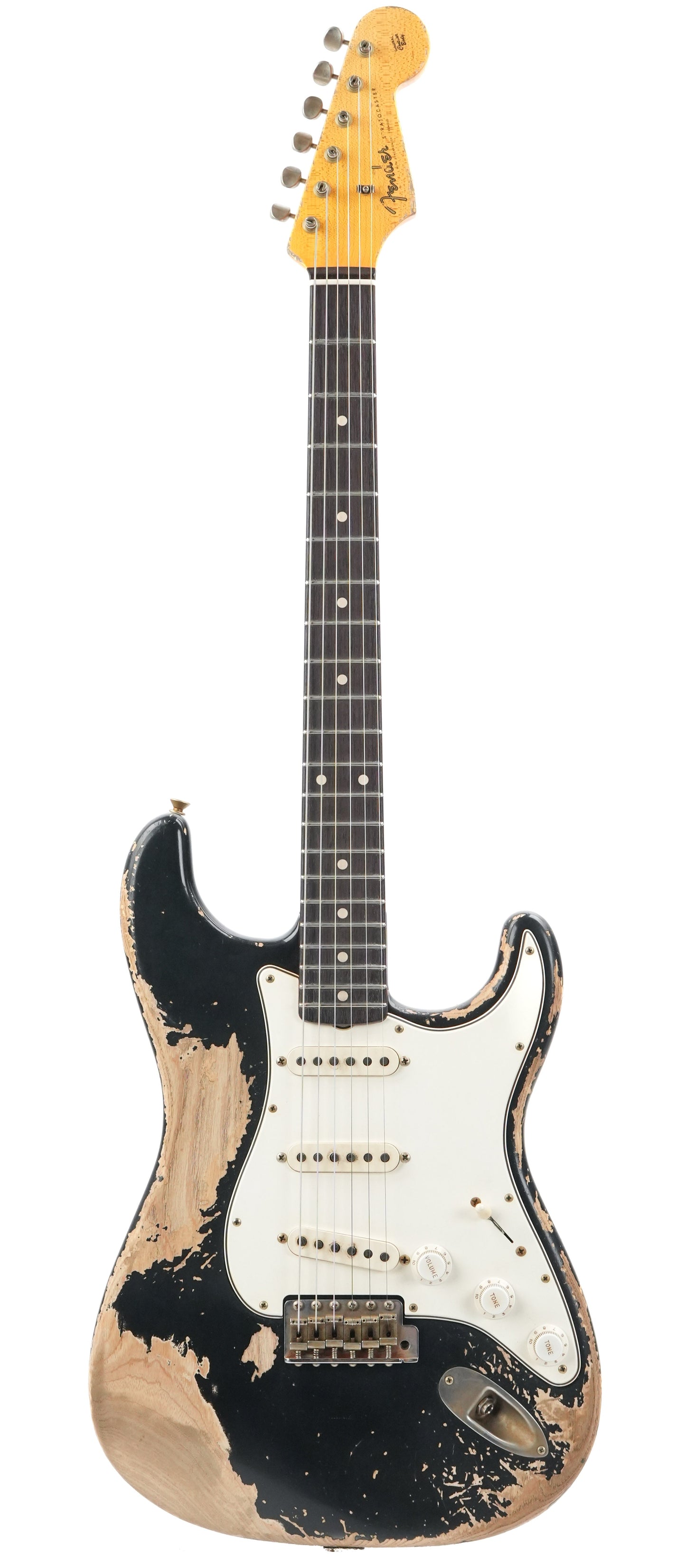 Fender Custom Shop 59 Stratocaster Dennis Galuszka Masterbuilt Heavy Relic Black