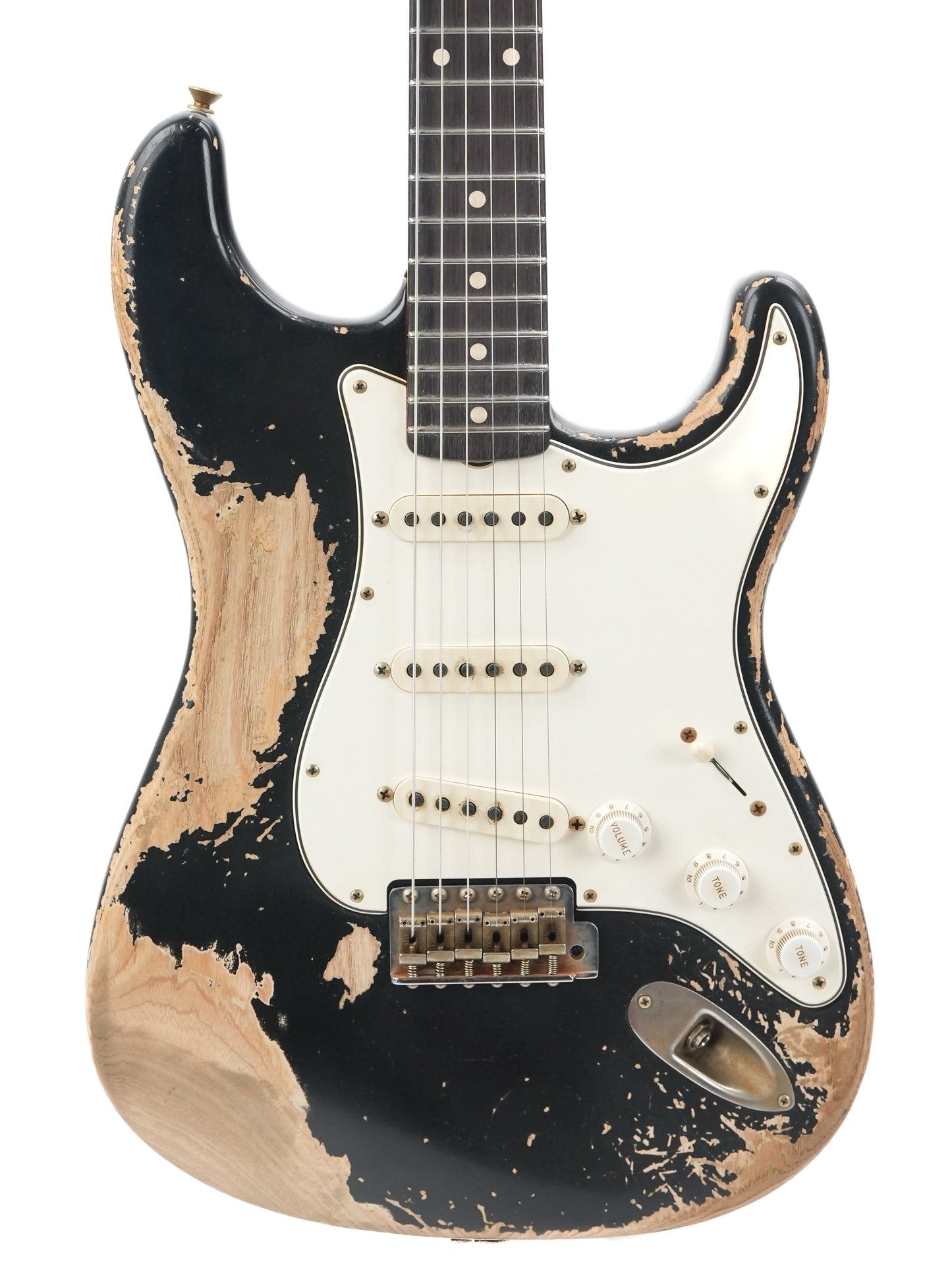 Fender Custom Shop 59 Stratocaster Dennis Galuszka Masterbuilt Heavy Relic Black