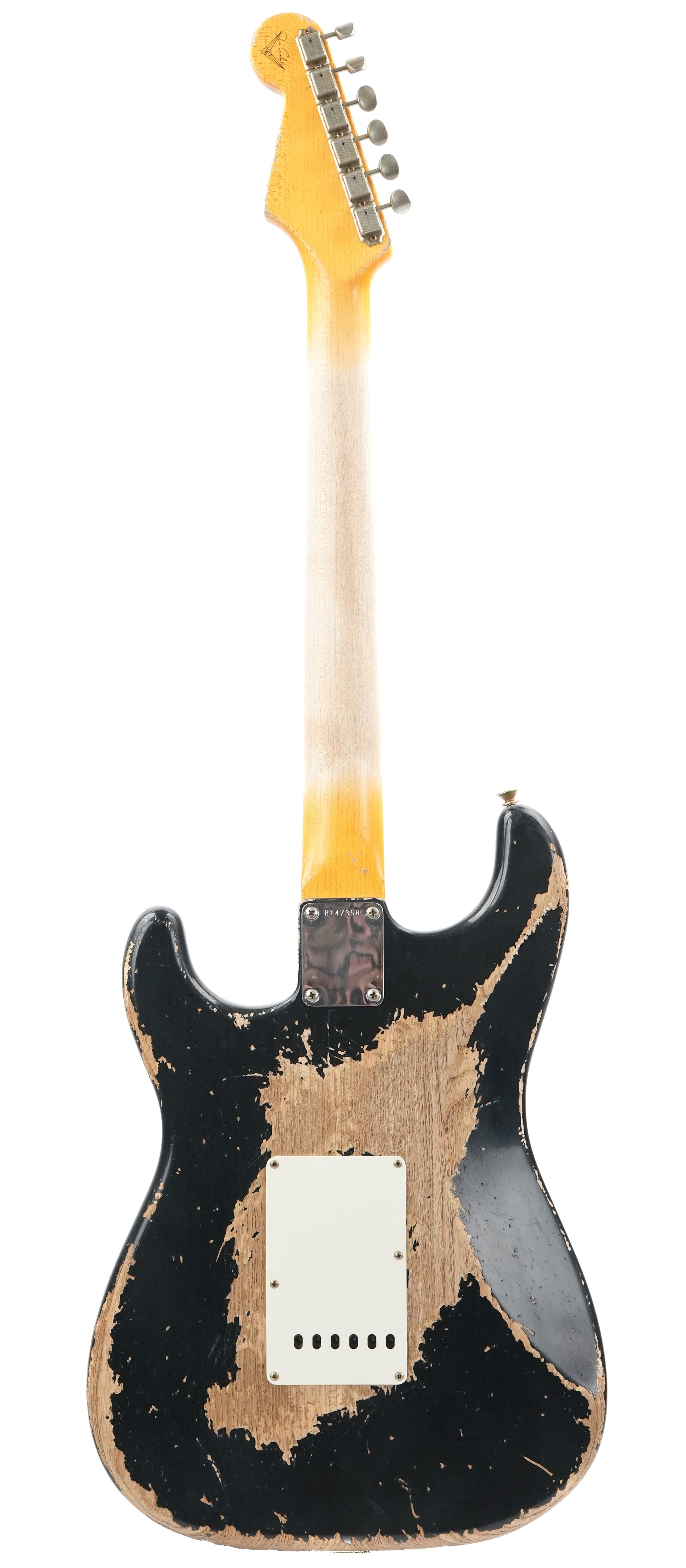 Fender Custom Shop 59 Stratocaster Dennis Galuszka Masterbuilt Heavy Relic Black