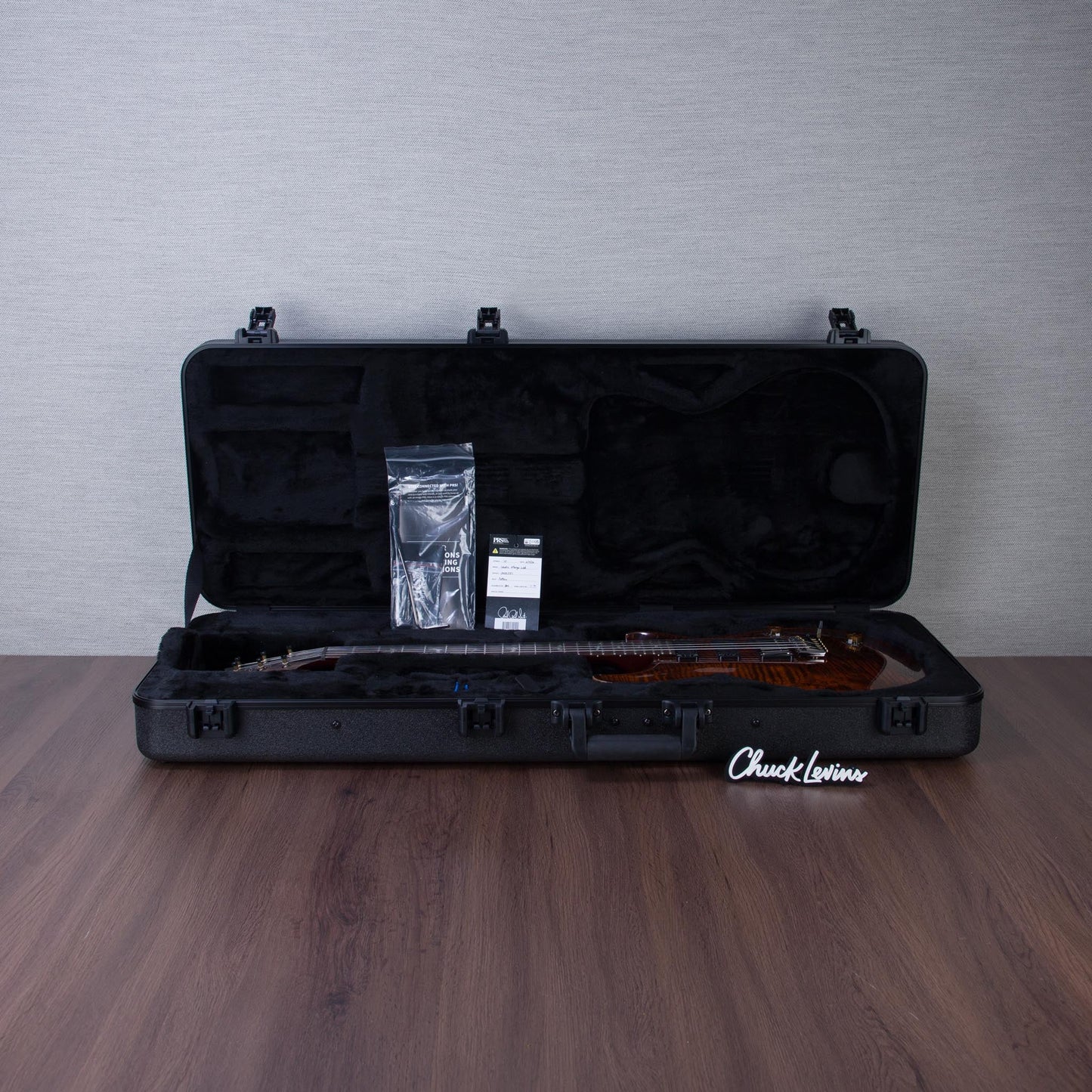 PRS Studio Mango/Ziricote Electric Guitar - Orange Tiger - #0422551
