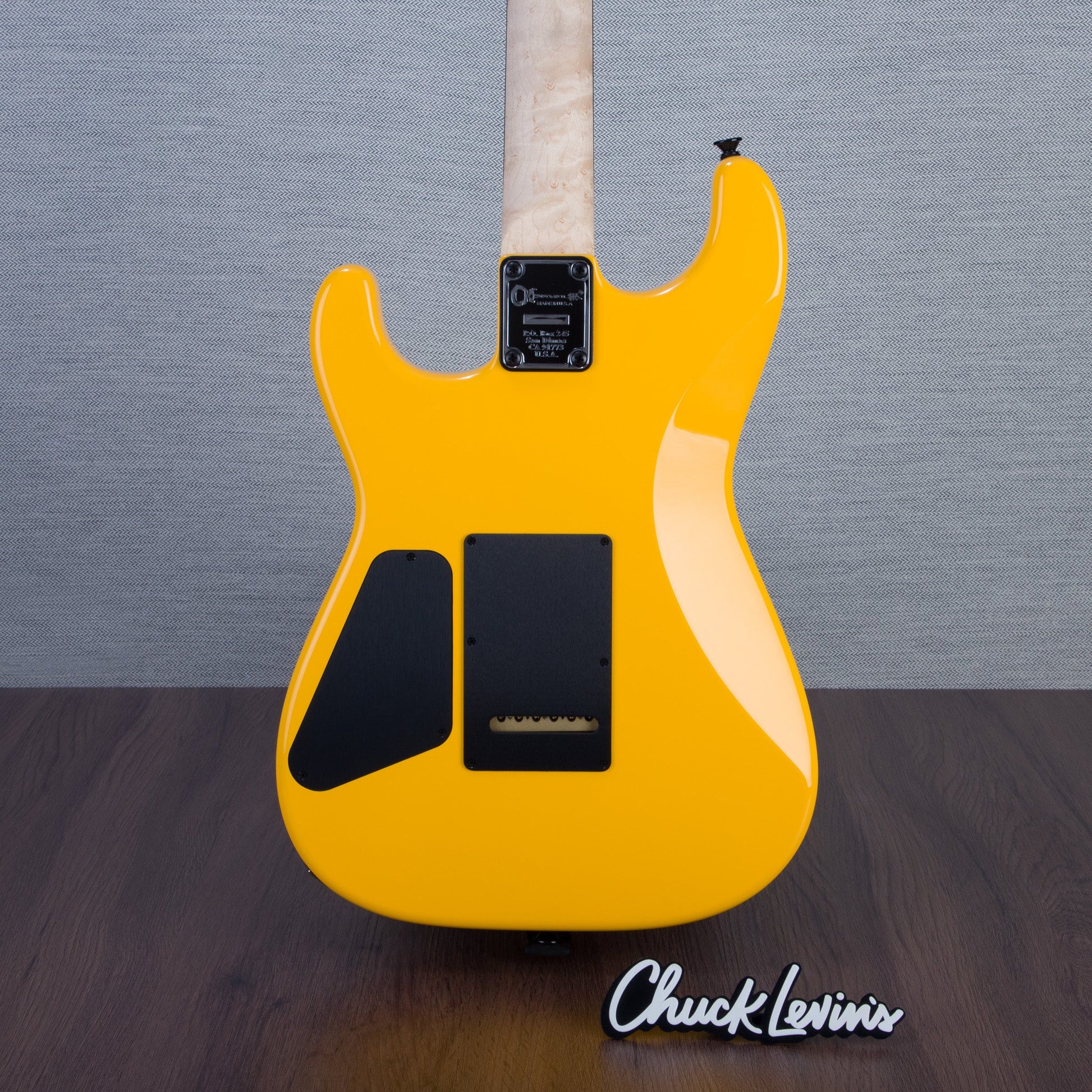 Charvel Custom Shop San Dimas 1H Masterbuilt by “Big” Rob Knowles - Taxi Cab Yellow - #RK0082