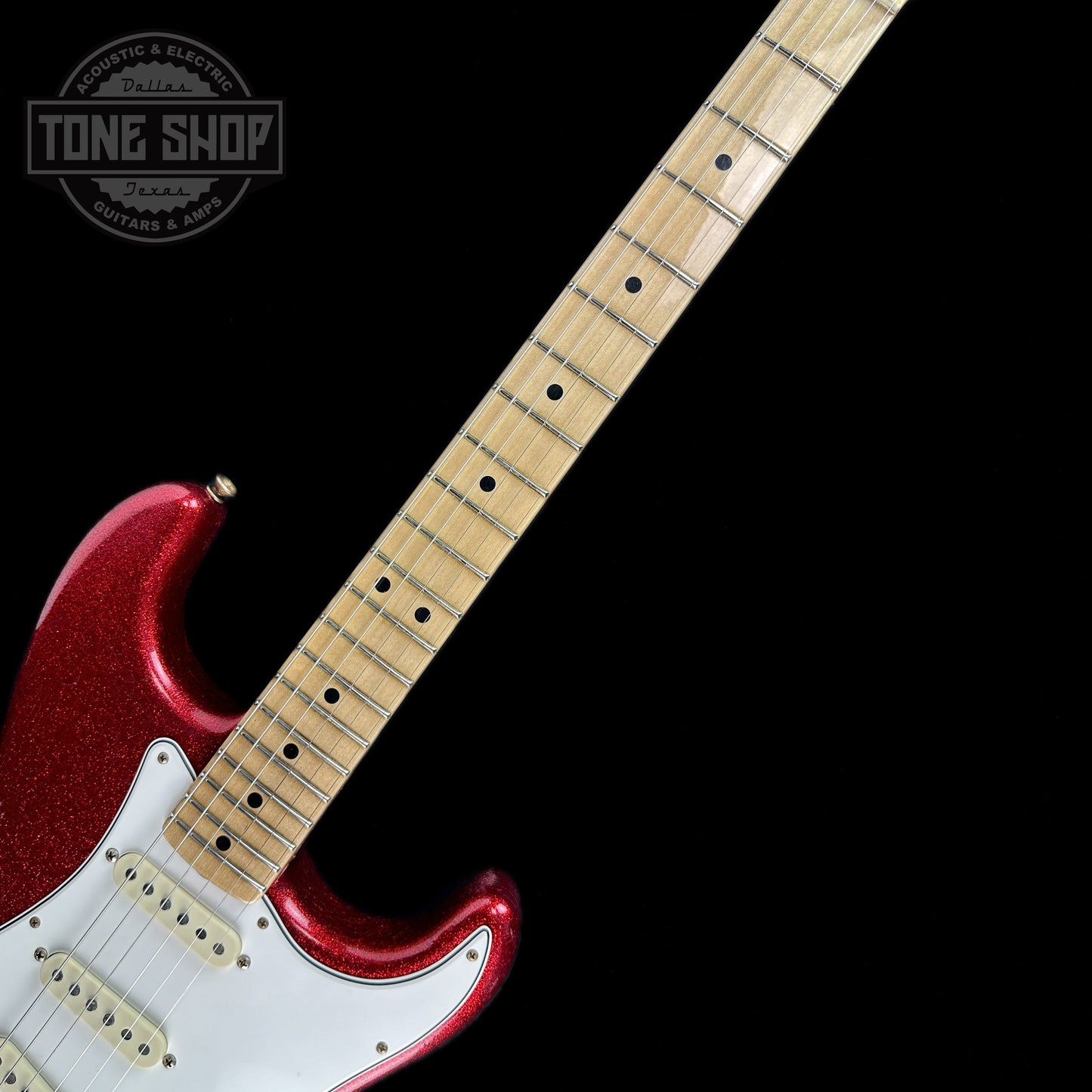 Fender Custom Shop Limited Edition 69 Strat Journeyman Relic Aged Red Sparkle w/case