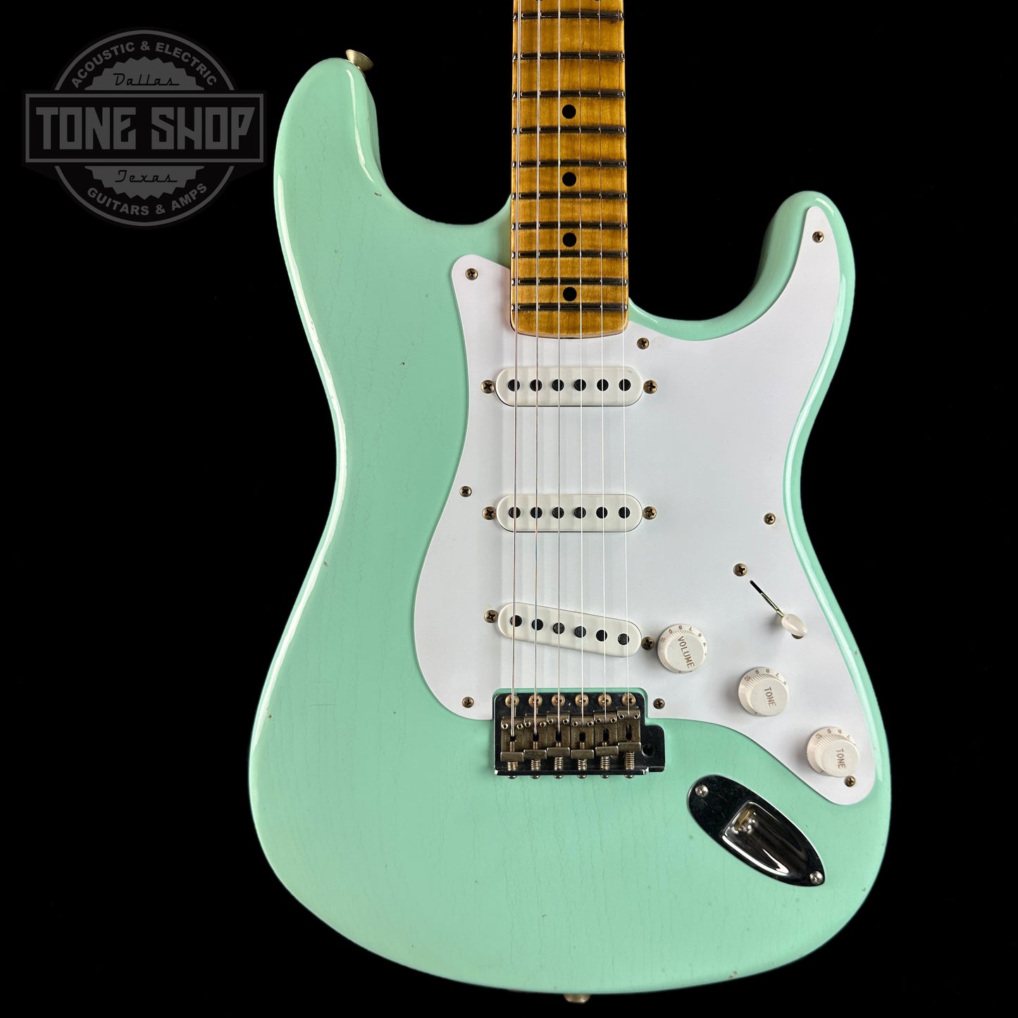 Fender Custom Shop LTD 70th Anniversary 1954 Stratocaster Surf Green w/case