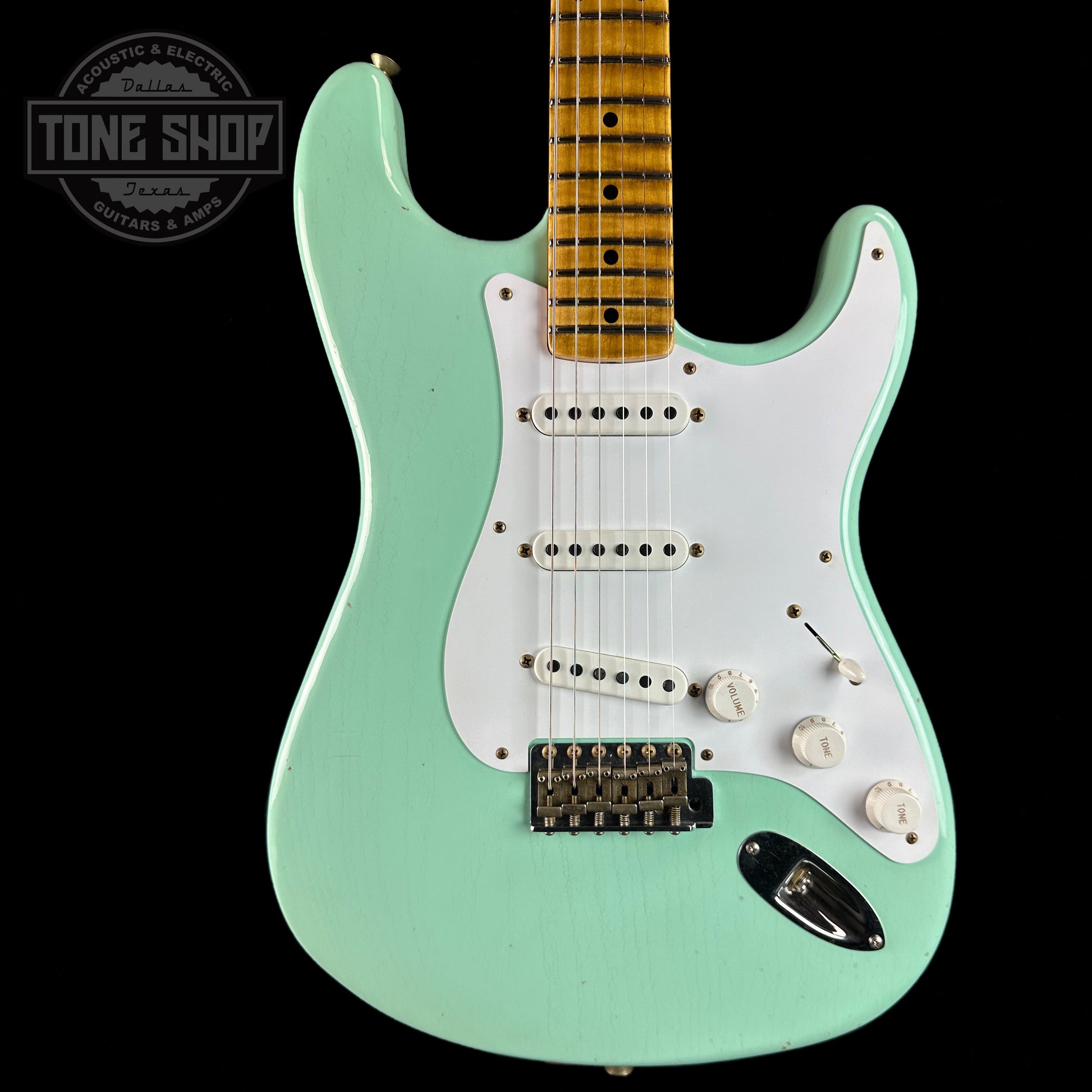Fender Custom Shop LTD 70th Anniversary 1954 Stratocaster Surf Green w/case