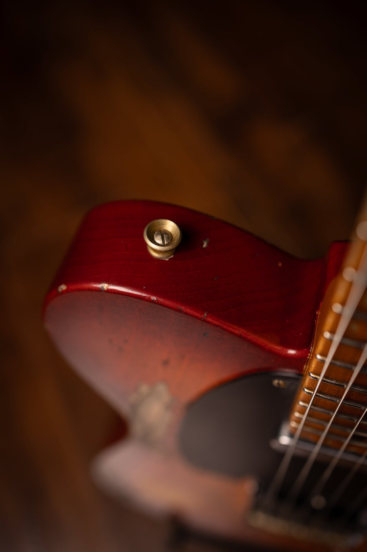 Fender Custom Shop 1952 Telecaster Super Heavy Relic Electric Guitar - Aged Cherry Sunburst