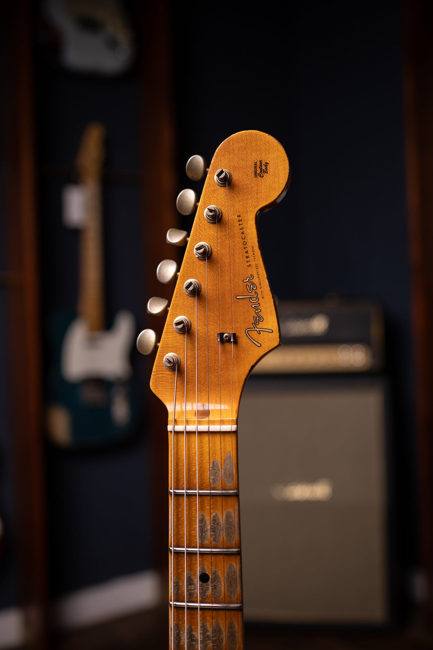 Fender Custom Shop Stratocaster 1957 Heavy Relic Electric Guitar - Aged 2-Color Sunburst