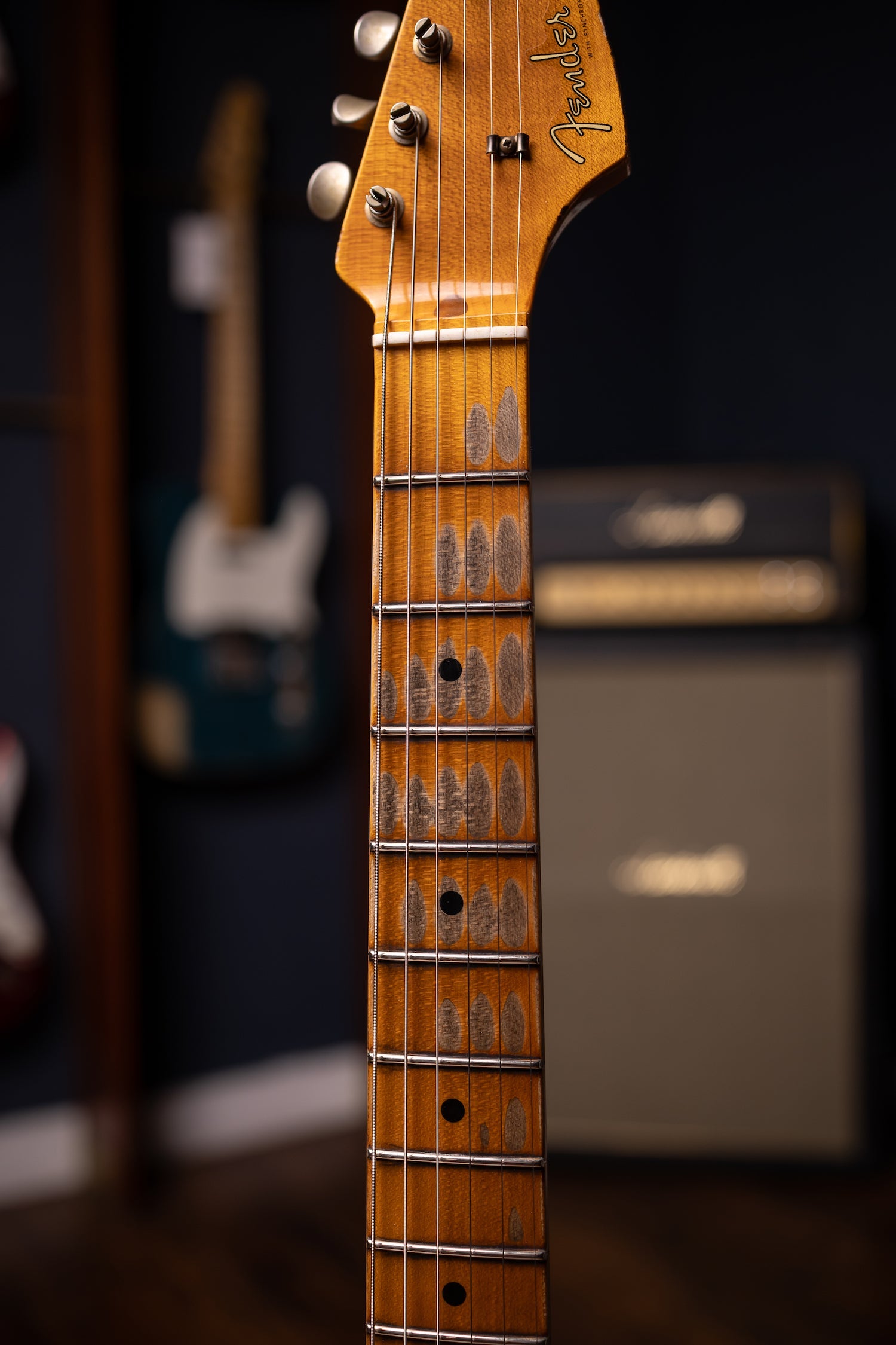 Fender Custom Shop Stratocaster 1957 Heavy Relic Electric Guitar - Aged 2-Color Sunburst