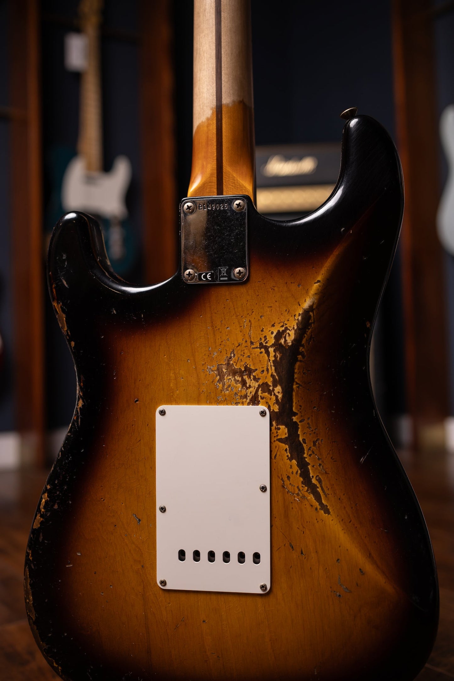 Fender Custom Shop Stratocaster 1957 Heavy Relic Electric Guitar - Aged 2-Color Sunburst