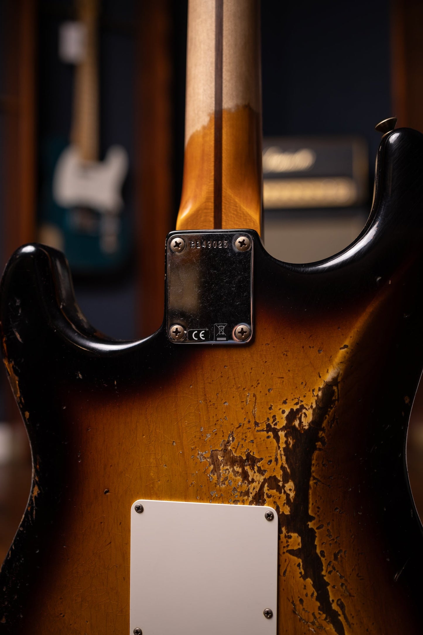 Fender Custom Shop Stratocaster 1957 Heavy Relic Electric Guitar - Aged 2-Color Sunburst