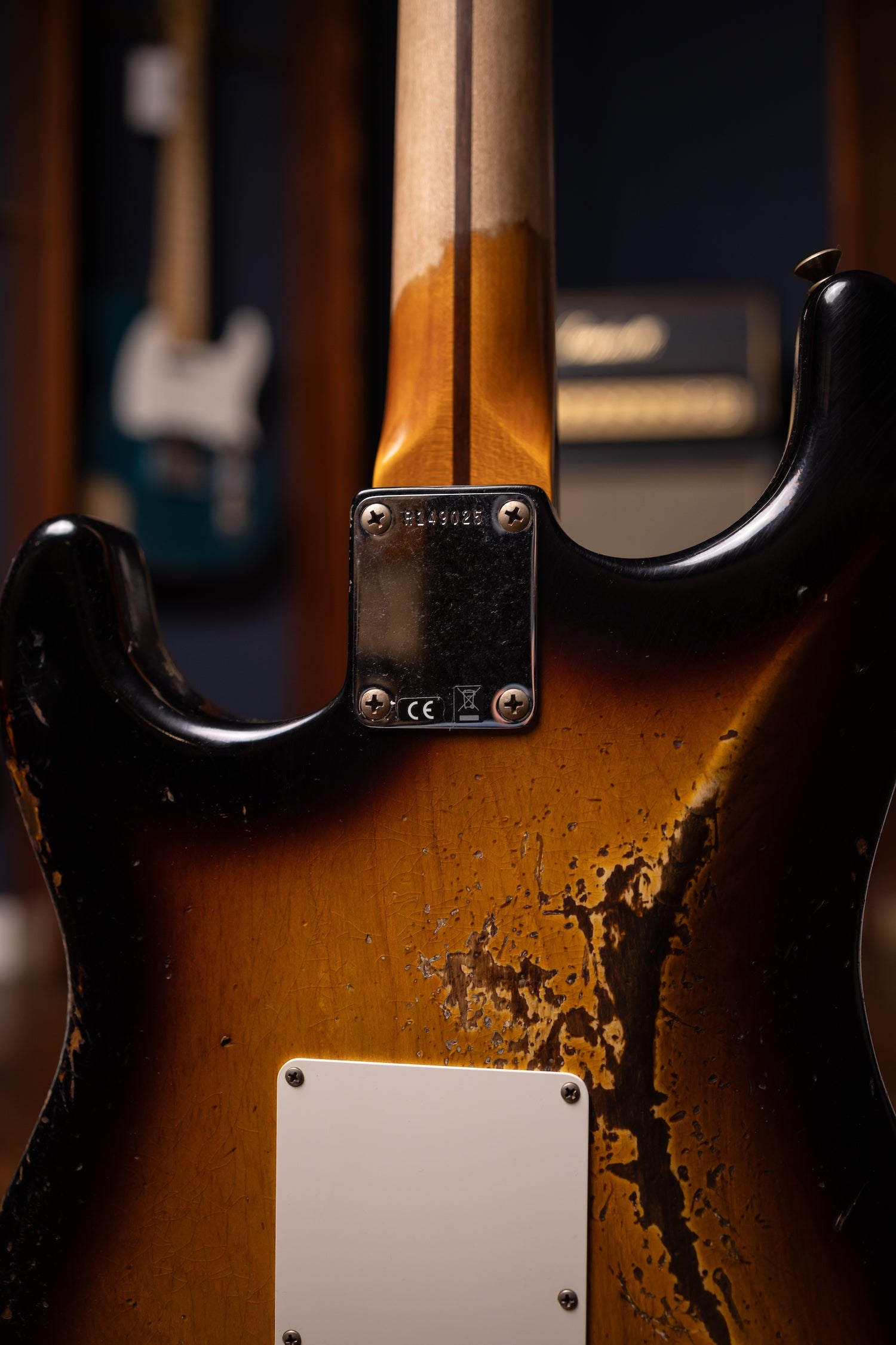 Fender Custom Shop Stratocaster 1957 Heavy Relic Electric Guitar - Aged 2-Color Sunburst