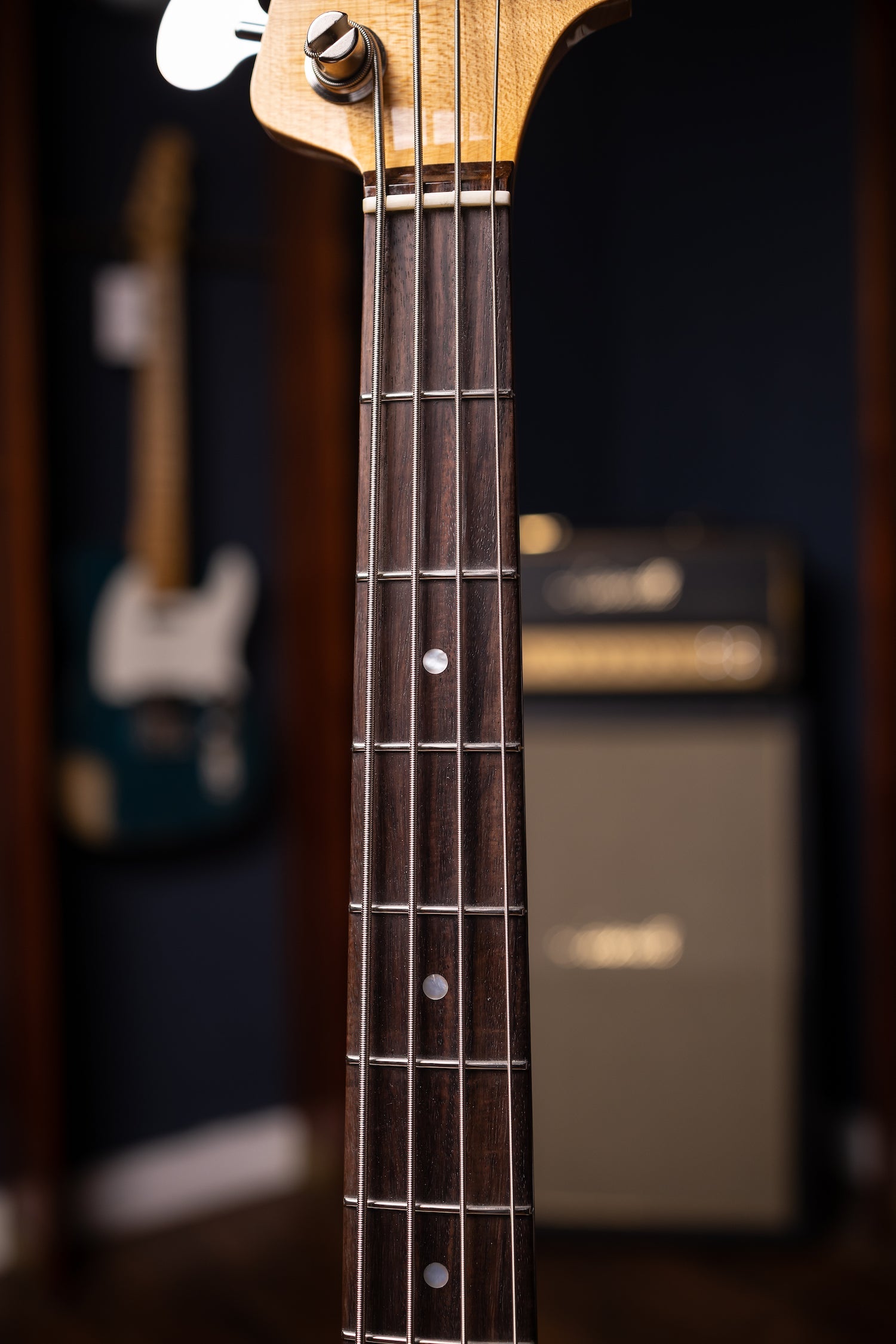 Fender Custom Shop Limited Edition Jazz Bass Special NOS Electric Bass - Aged Sonic Blue