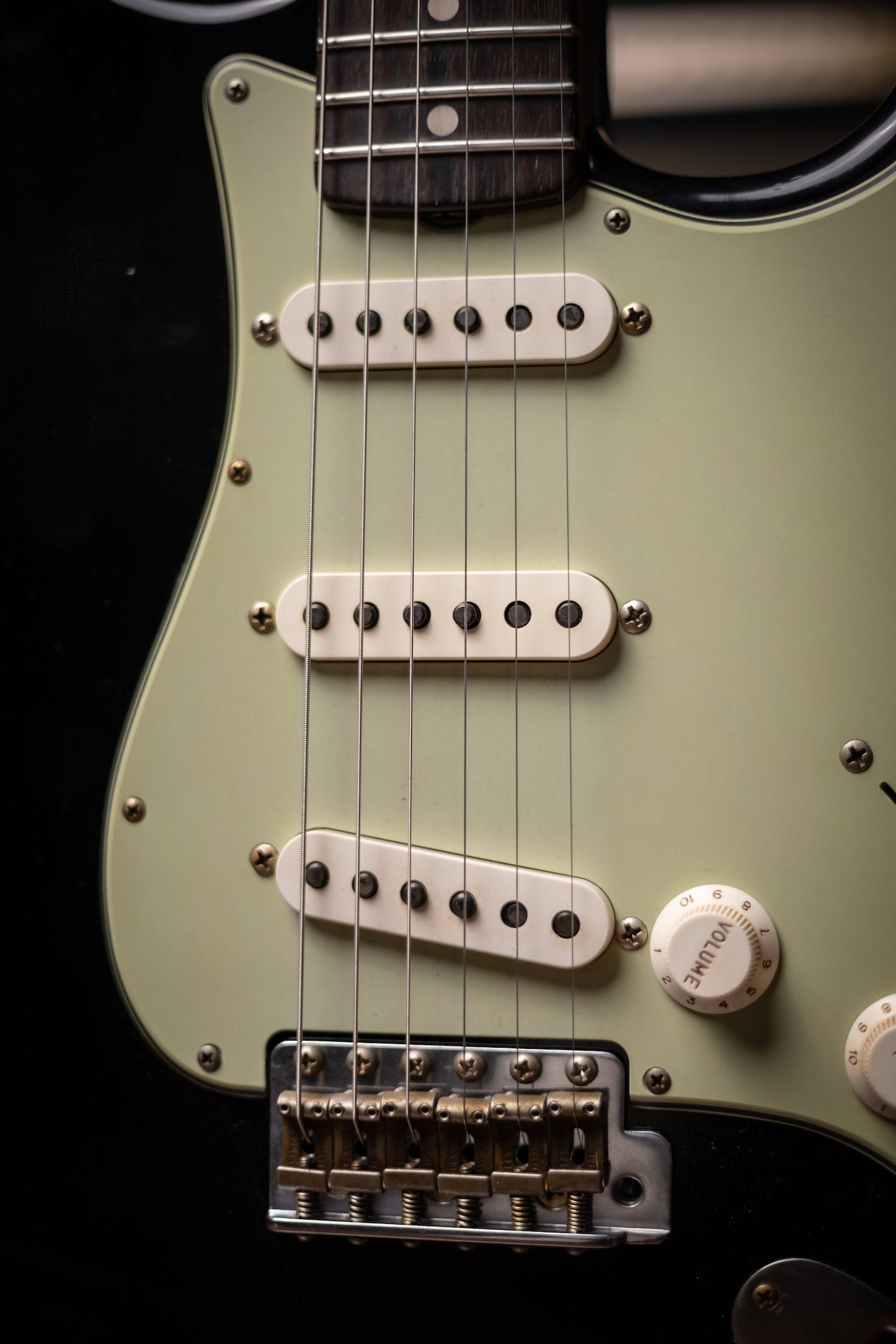 Fender Custom Shop 1960 Stratocaster Journeyman Brazilian Rosewood Masterbuilt by Dennis Galuszka, Black