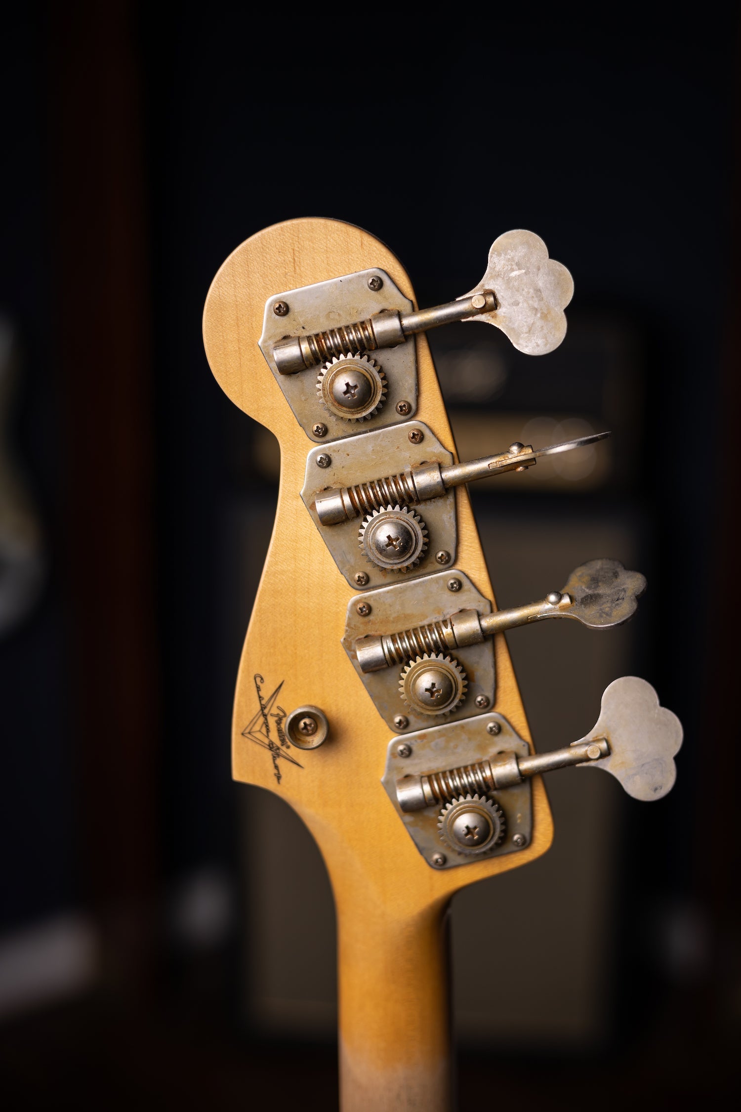 Fender Custom Shop 1965 Jazz Bass Journeyman Relic - Faded Inca Silver