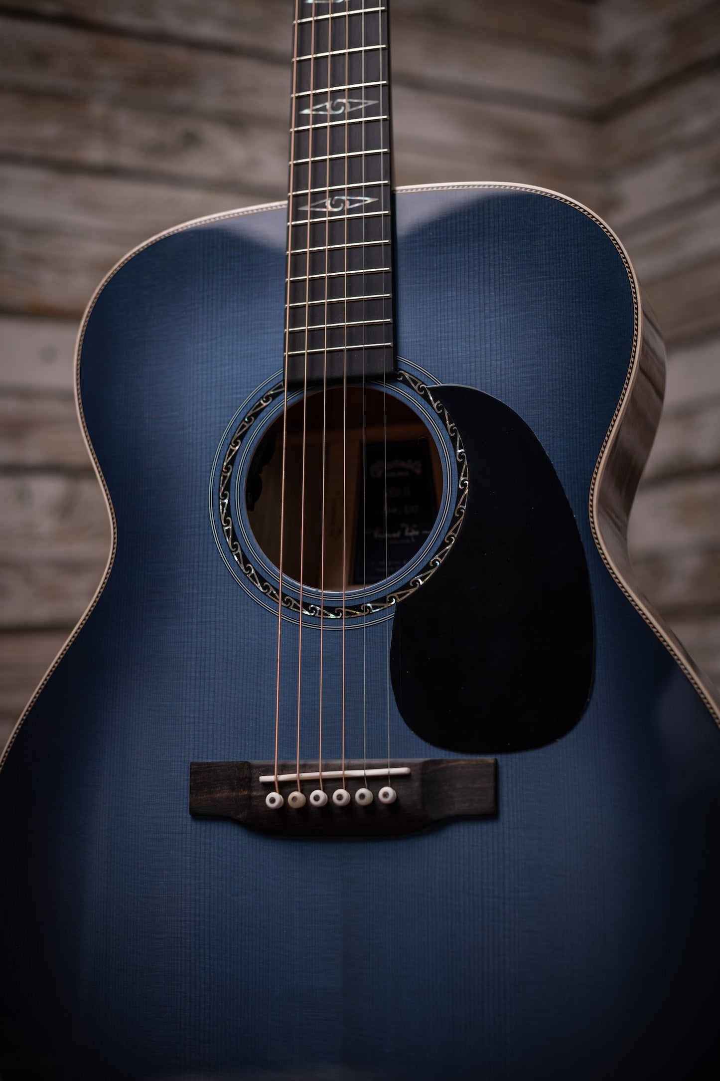 Martin CEO-11 Acoustic Guitar -New Horizons Blue Burst