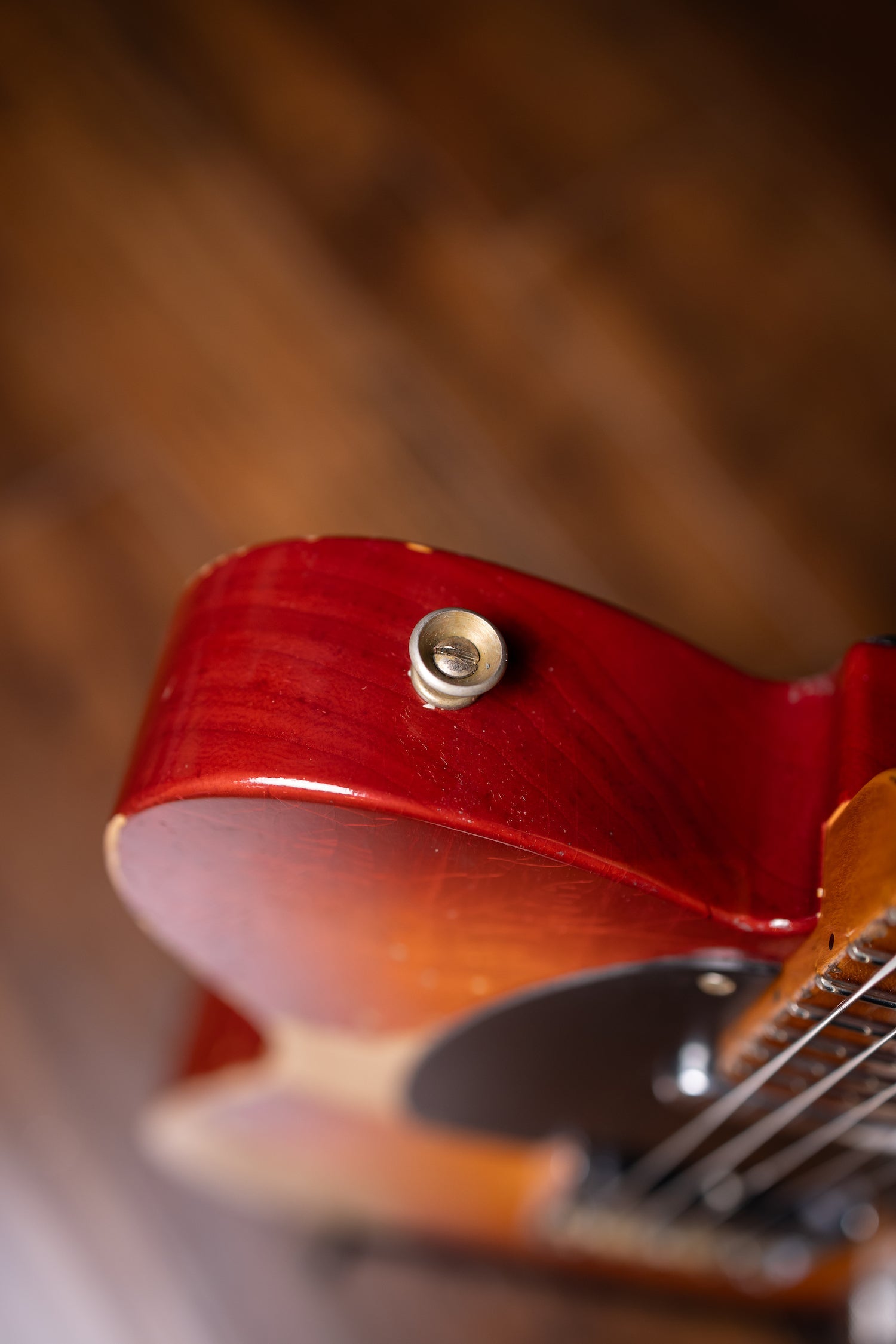 Fender Custom Shop 1952 Telecaster Super Heavy Relic Electric Guitar - Aged Cherry Sunburst