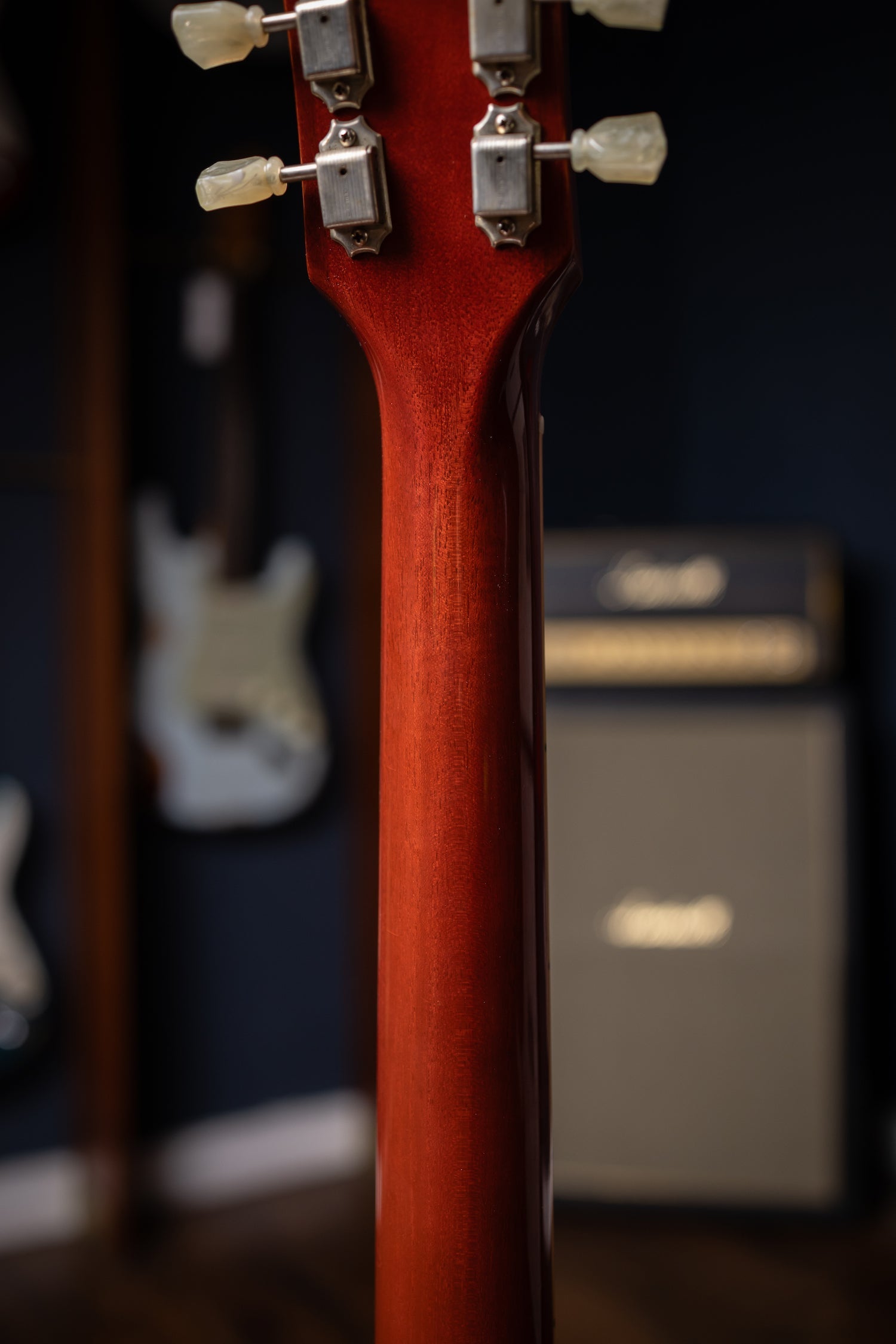 2010 Gibson Custom Shop 1959 Les Paul Reissue Electric Guitar - Cherry Red Flame