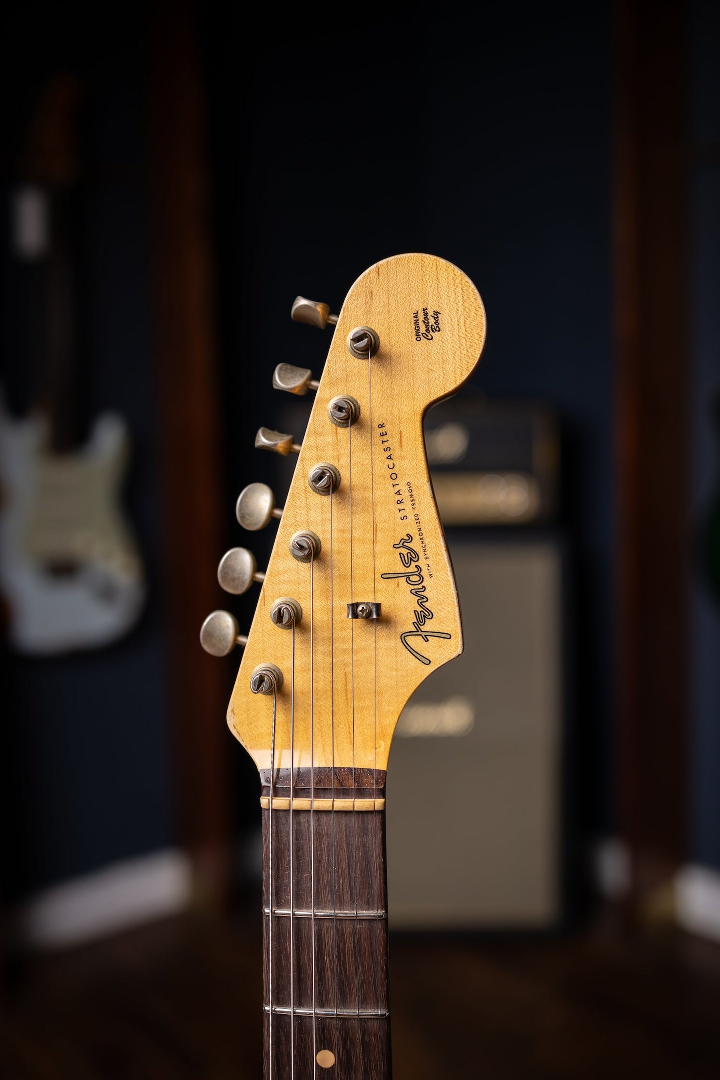 Fender Custom Shop Limited Edition '59 Strat HSS Heavy Relic - Black Pearl over Midnight Wine