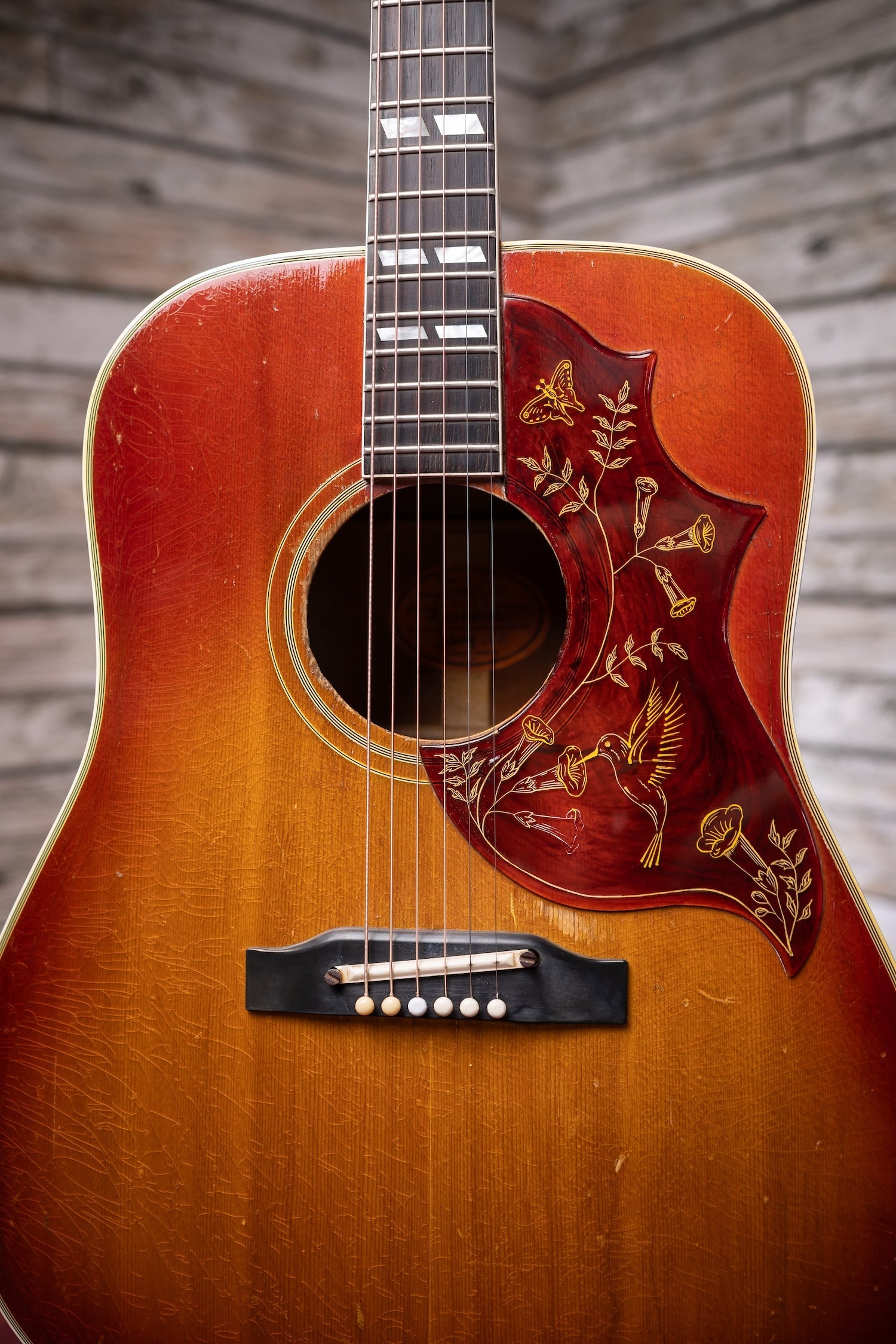 1963 Gibson Hummingbird – Cherry Sunburst