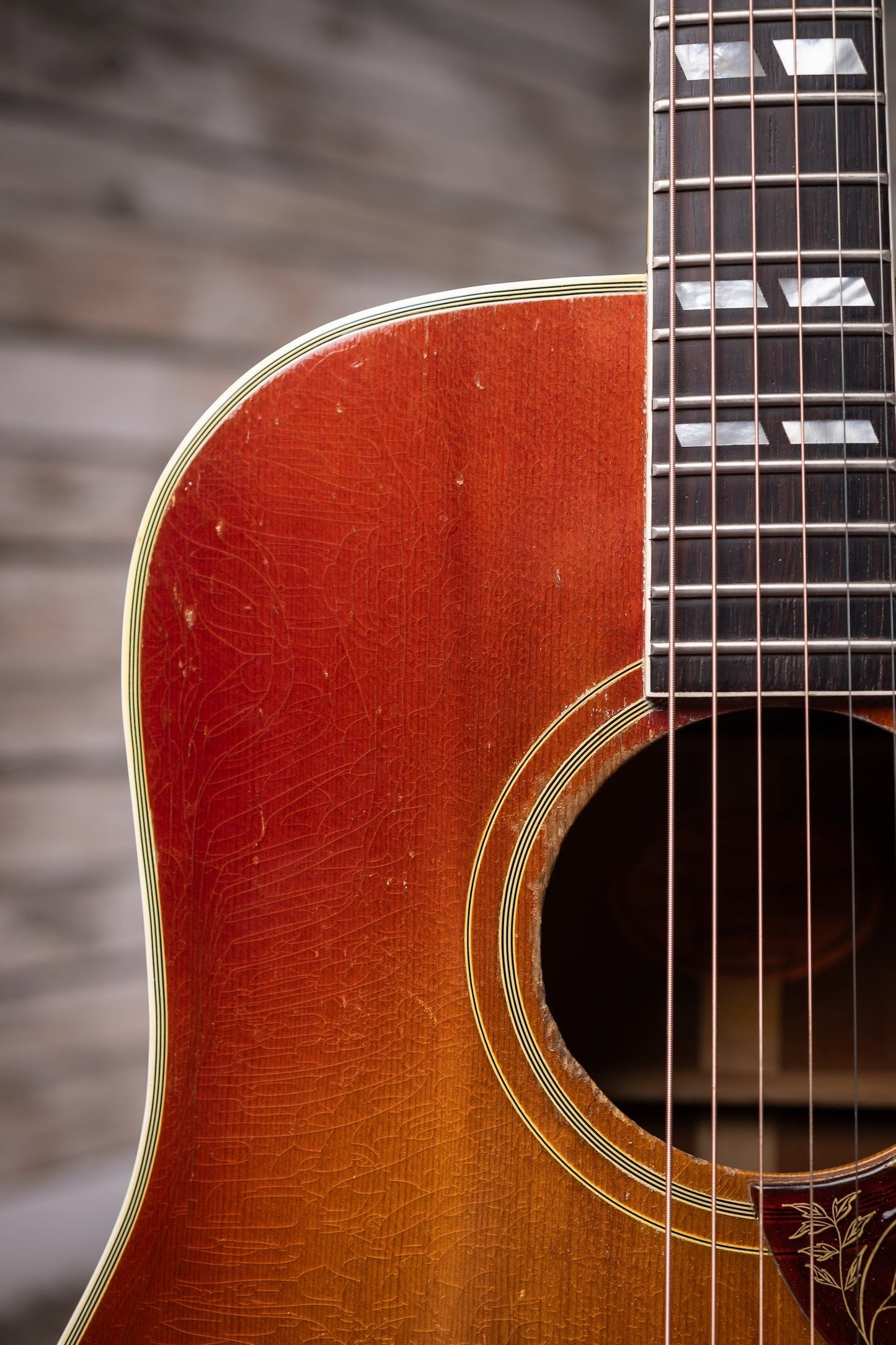 1963 Gibson Hummingbird – Cherry Sunburst