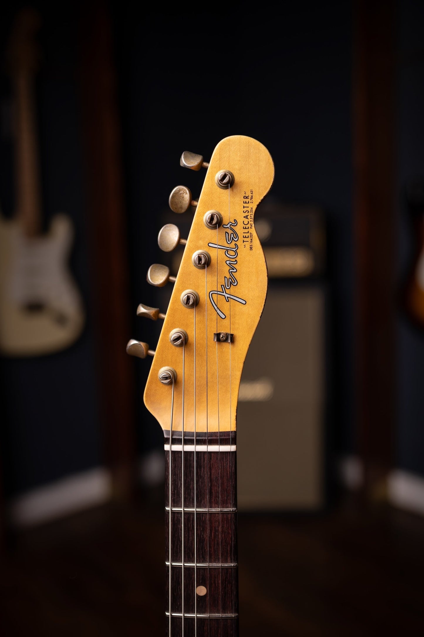 Fender Custom Shop 1963 Telecaster Relic Electric Guitar - Aged Lake Placid Blue