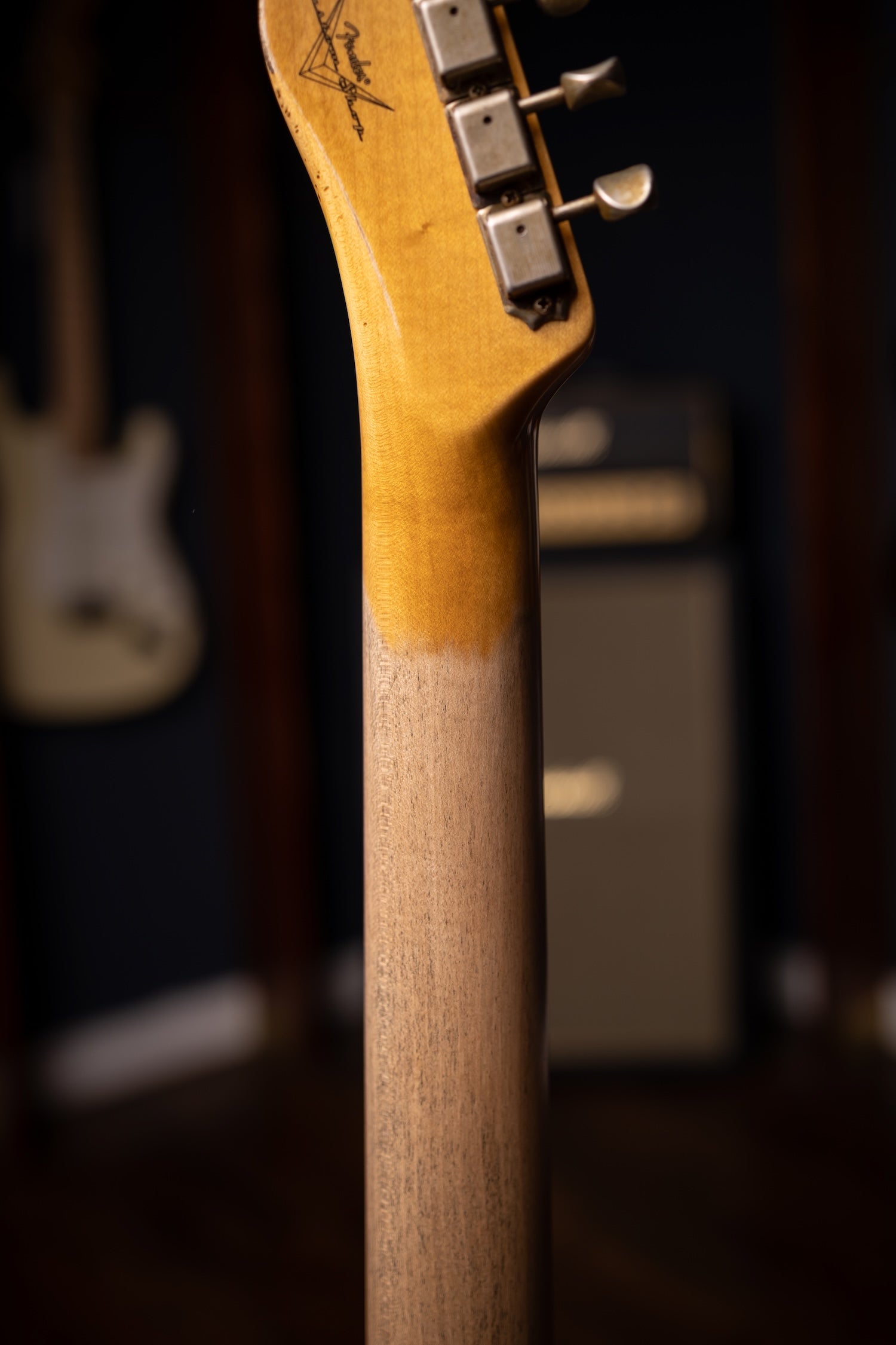 Fender Custom Shop 1963 Telecaster Relic Electric Guitar - Aged Lake Placid Blue