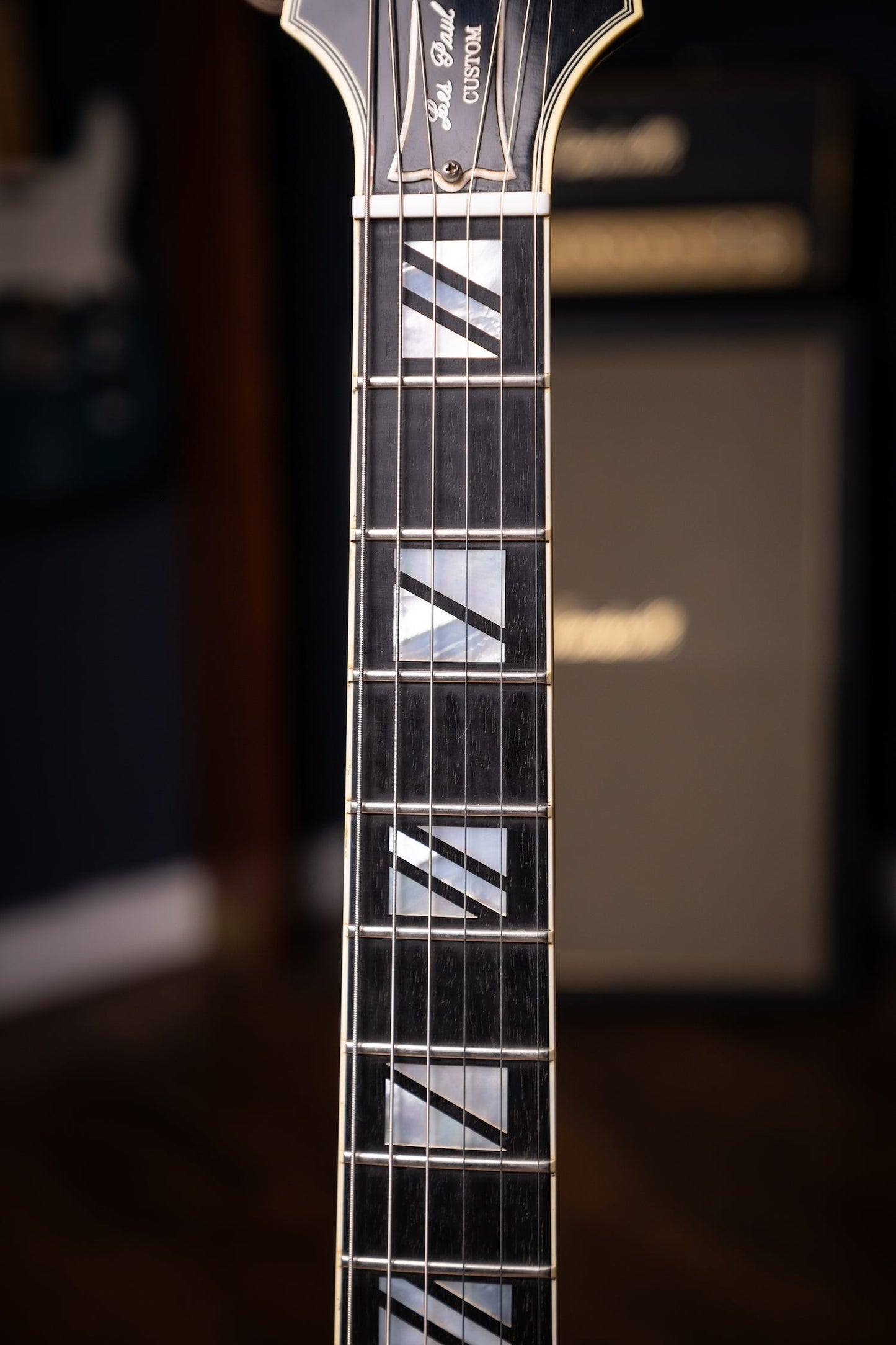 2010 Gibson Custom Shop 1968 Les Paul Custom Electric Guitar (50th Anniversary Seymour Duncan Pickups Installed) - Ebony