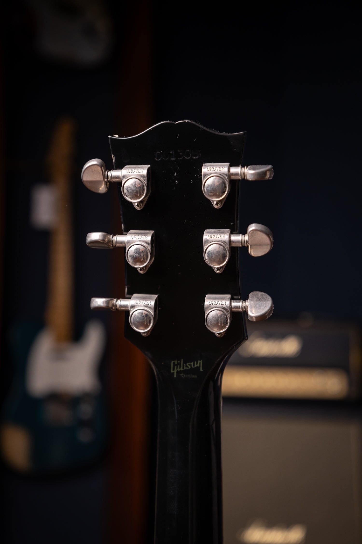2010 Gibson Custom Shop 1968 Les Paul Custom Electric Guitar (50th Anniversary Seymour Duncan Pickups Installed) - Ebony