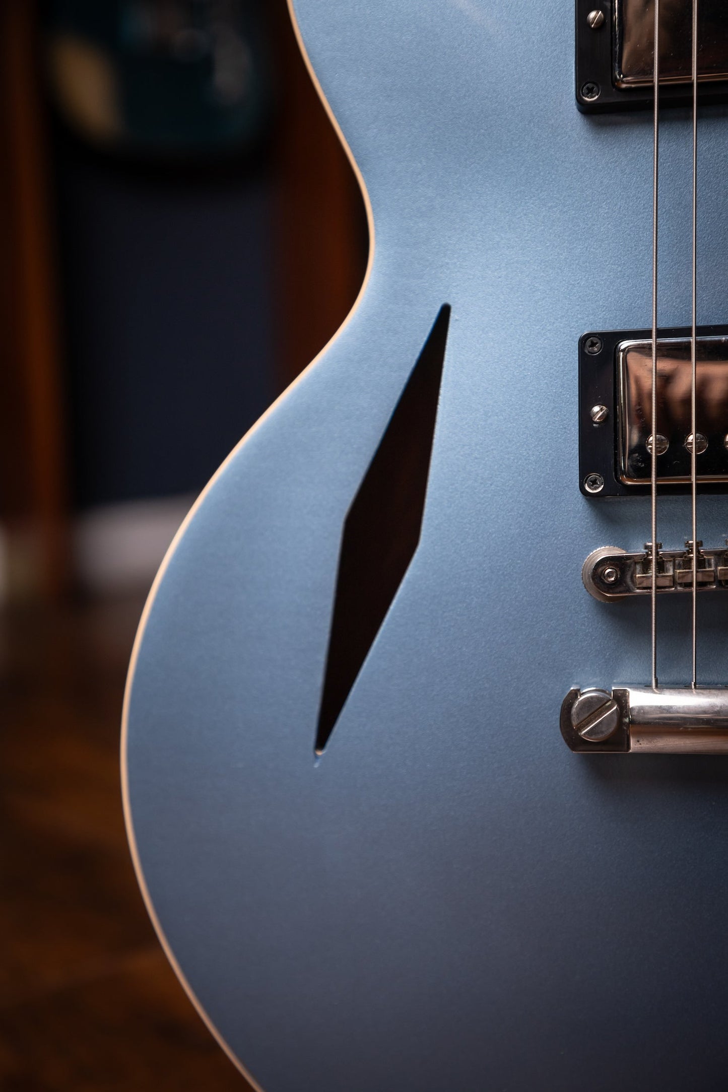 2013 Gibson Custom Shop CS-336 Bench Mark Electric Guitar - Pelham Blue