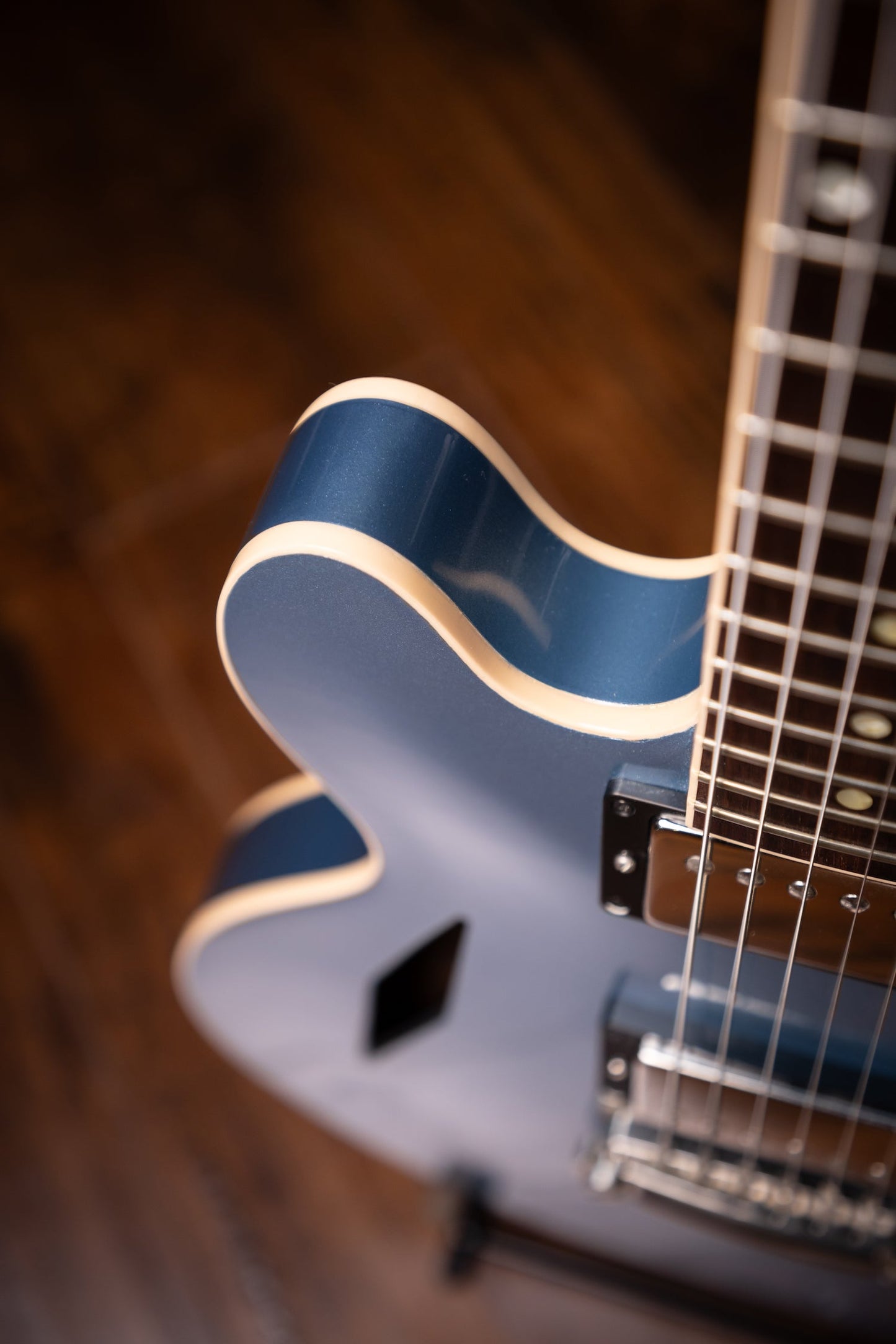 2013 Gibson Custom Shop CS-336 Bench Mark Electric Guitar - Pelham Blue