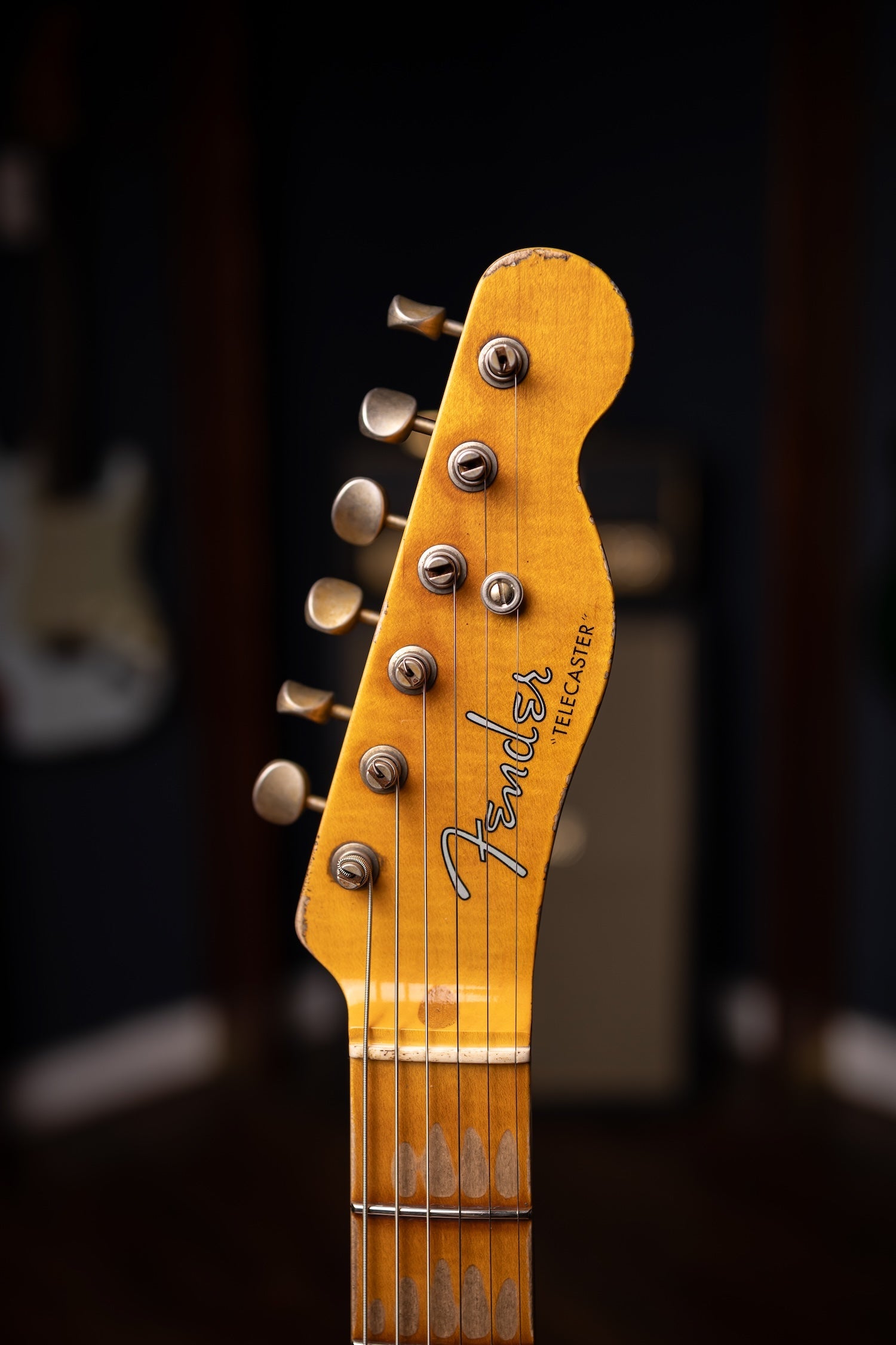 Fender Telecaster '52 Super Heavy Relic 1-Piece Quartersawn Maple Neck Electric Guitar - Aged Nocaster Blonde