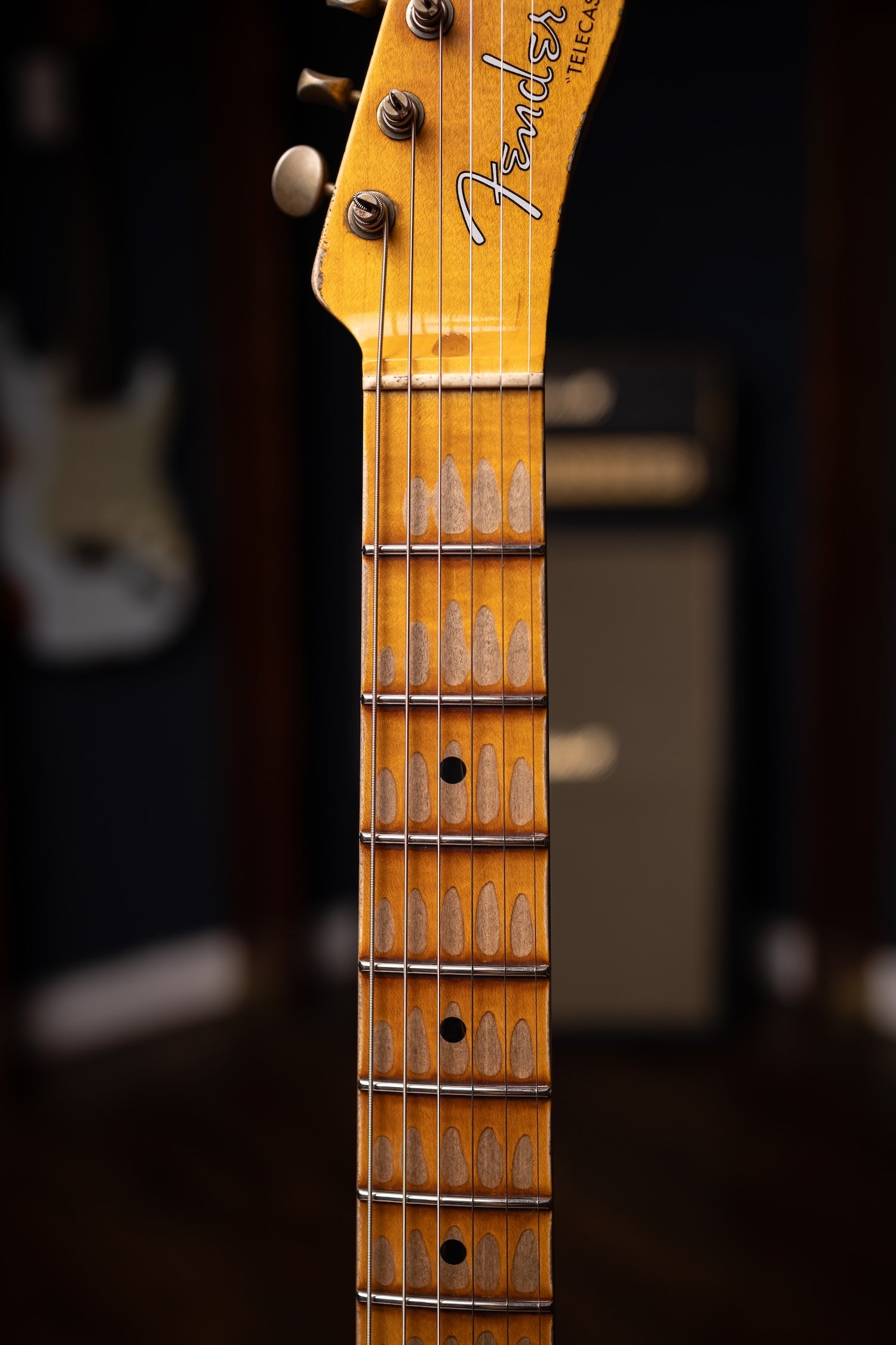 Fender Telecaster '52 Super Heavy Relic 1-Piece Quartersawn Maple Neck Electric Guitar - Aged Nocaster Blonde