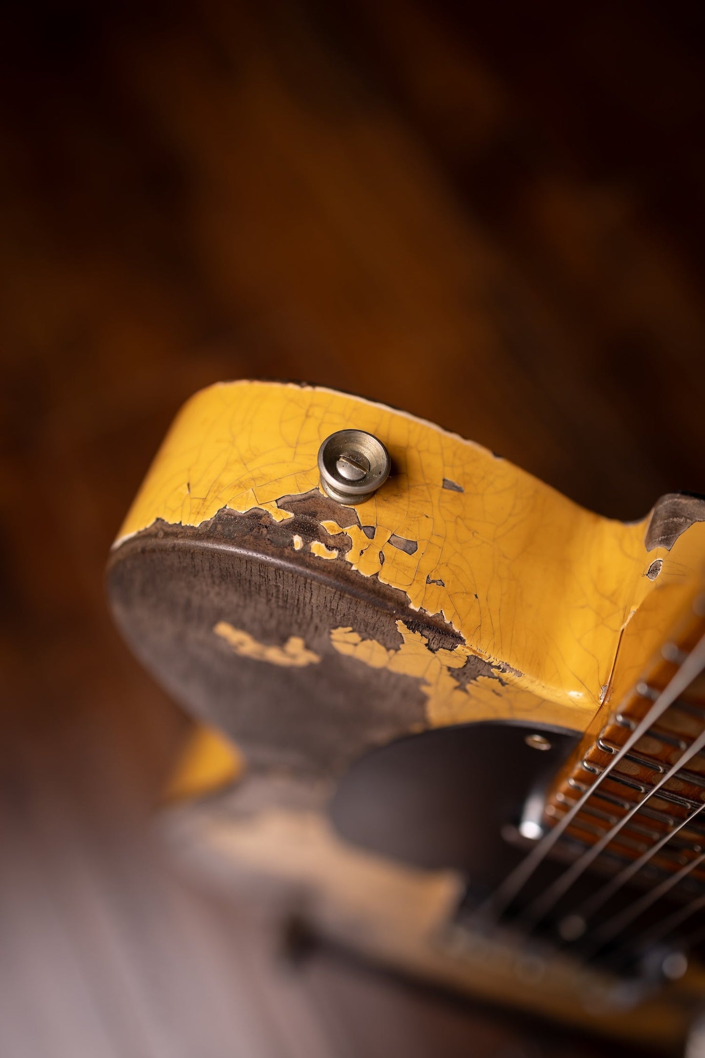 Fender Telecaster '52 Super Heavy Relic 1-Piece Quartersawn Maple Neck Electric Guitar - Aged Nocaster Blonde