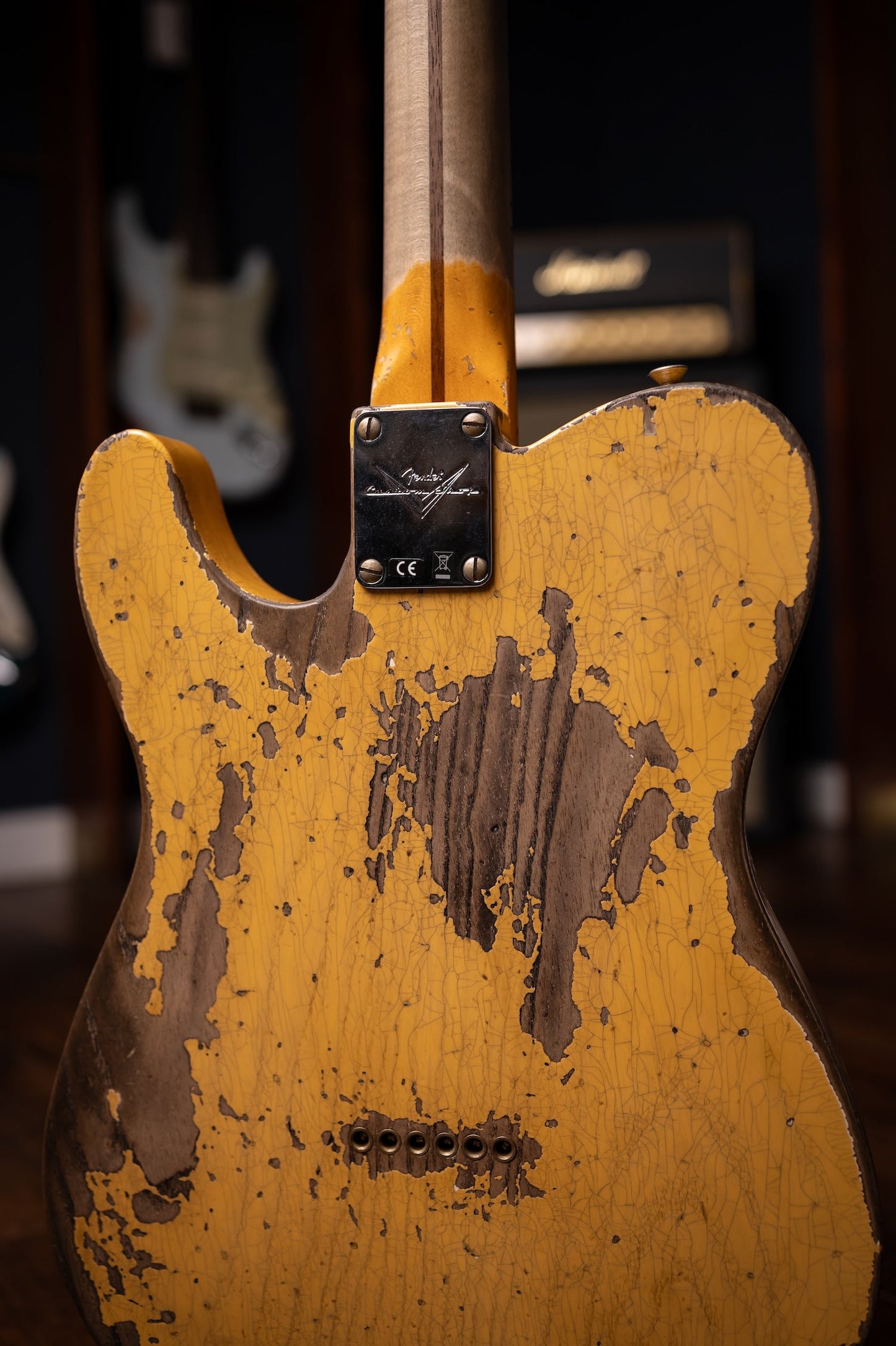 Fender Telecaster '52 Super Heavy Relic 1-Piece Quartersawn Maple Neck Electric Guitar - Aged Nocaster Blonde