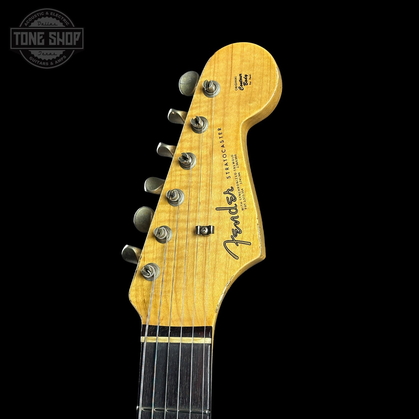 Fender Custom Shop 1963 Stratocaster Relic 3 Tone Sunburst Sparkle w/case TSLTD2OF10