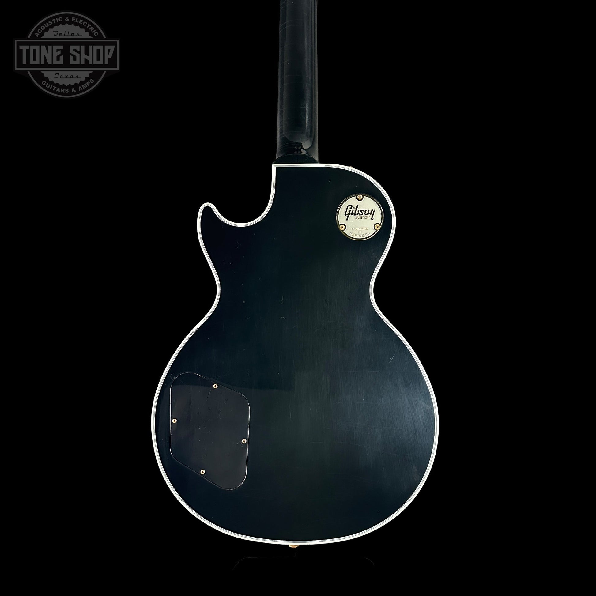 Gibson Custom Dealer Select Les Paul Custom Ebony Ultra Light Aged w/case CS502657