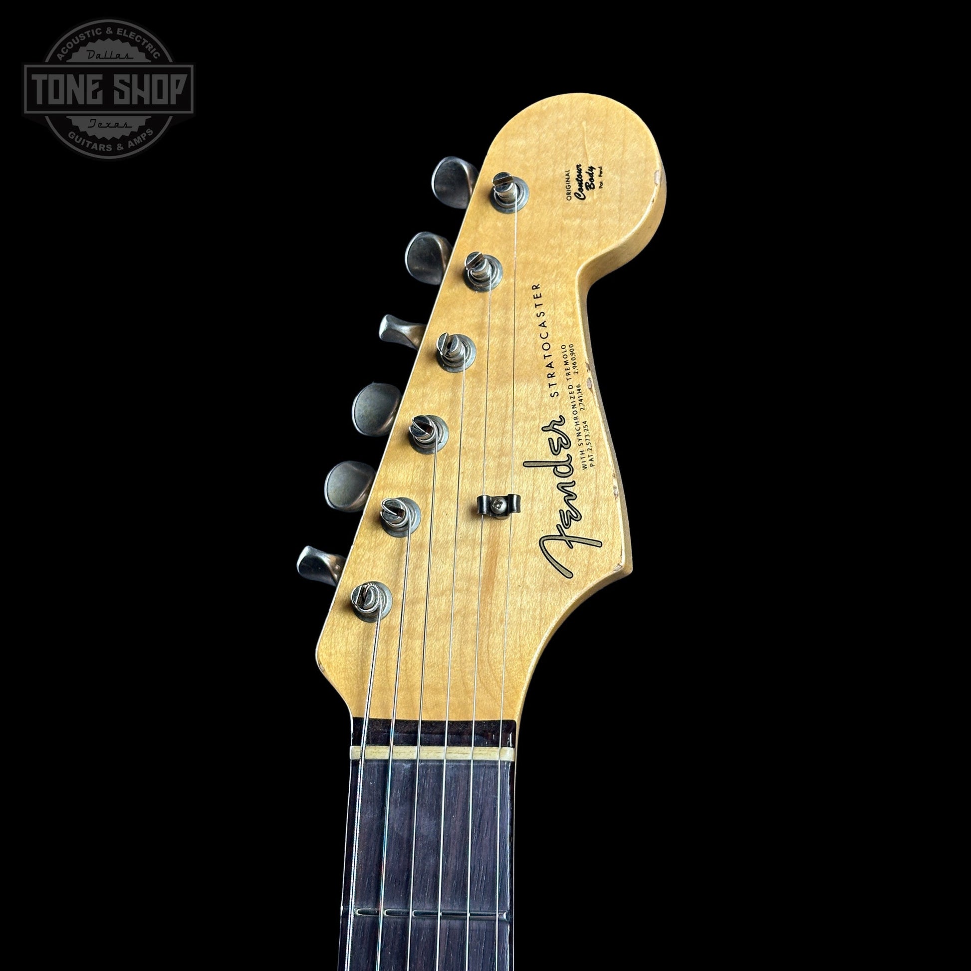 Fender Custom Shop 1963 Stratocaster Relic 3 Tone Sunburst Sparkle w/case TSLTD4OF10