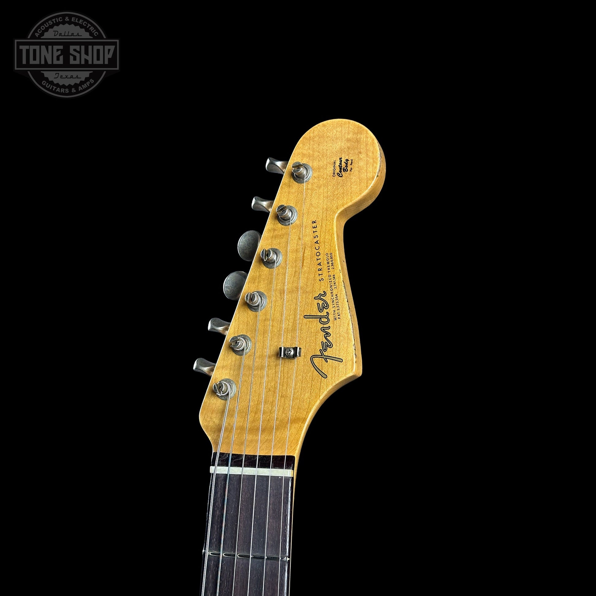 Fender Custom Shop 1963 Stratocaster Relic 3 Tone Sunburst Sparkle w/case TSLTD6OF10