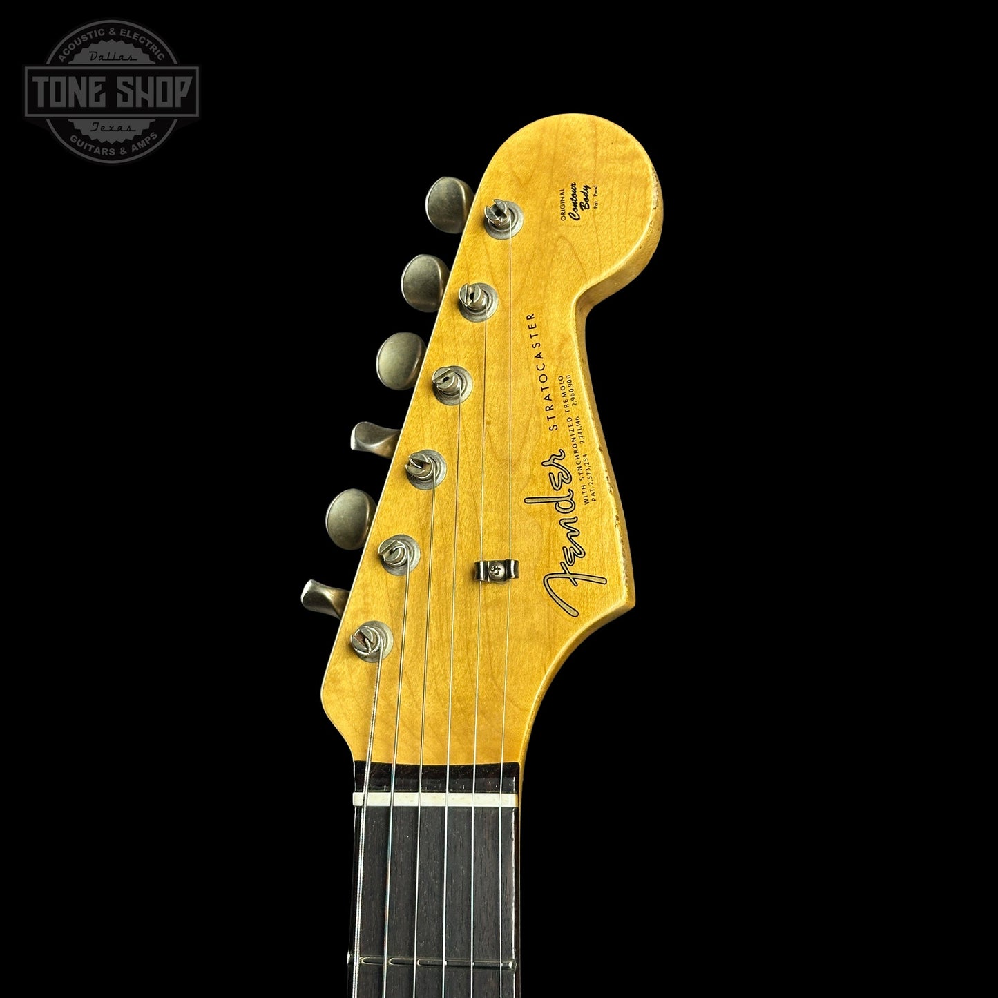 Fender Custom Shop 1963 Stratocaster Relic 3 Tone Sunburst Sparkle w/case TSLTD7OF10