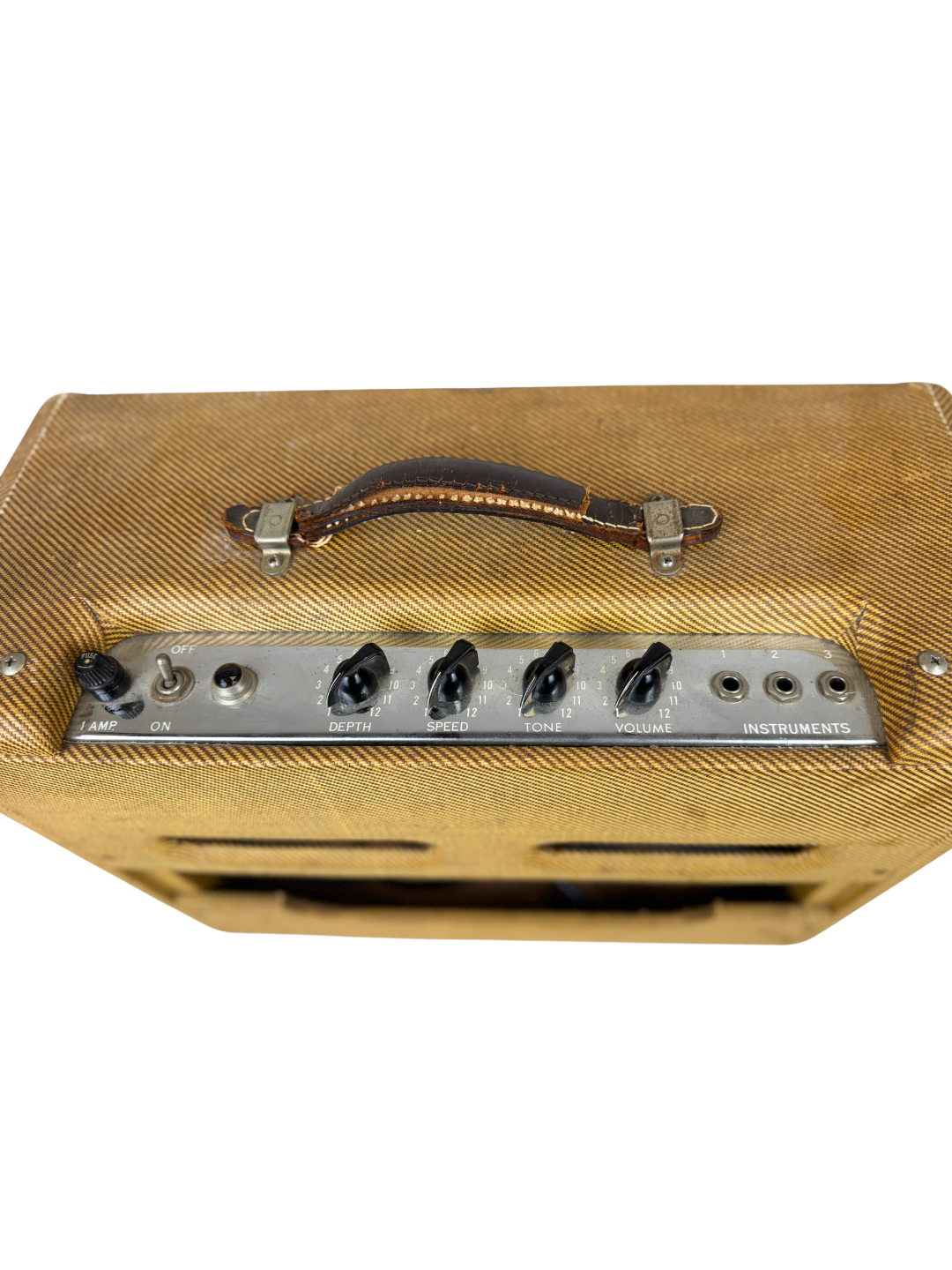 SOLD - Vintage Fender Vibrolux 5F11 Narrow Panel Tweed Combo - USA 1959