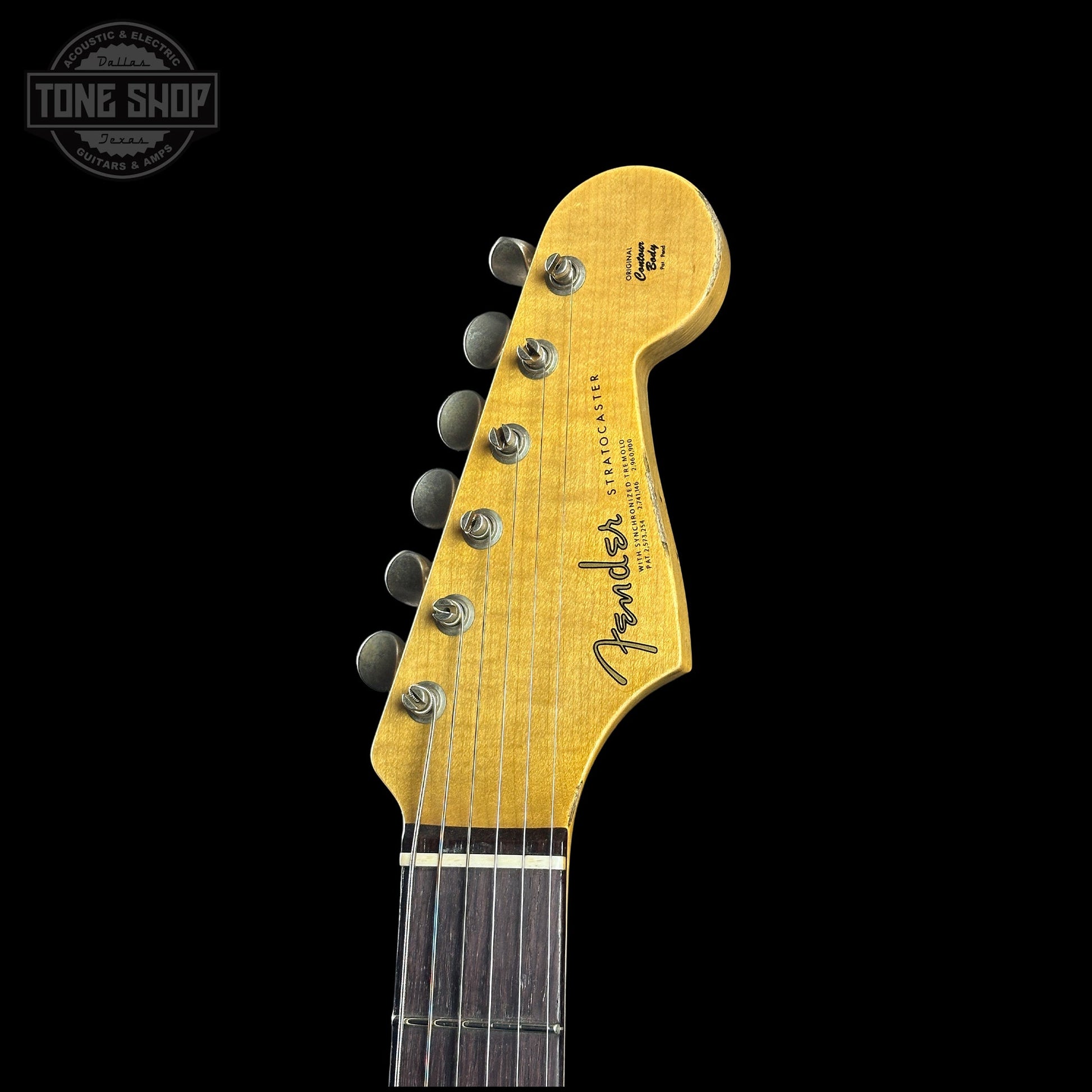 Fender Custom Shop 1963 Stratocaster Relic 3 Tone Sunburst Sparkle w/case TSLTD9OF10
