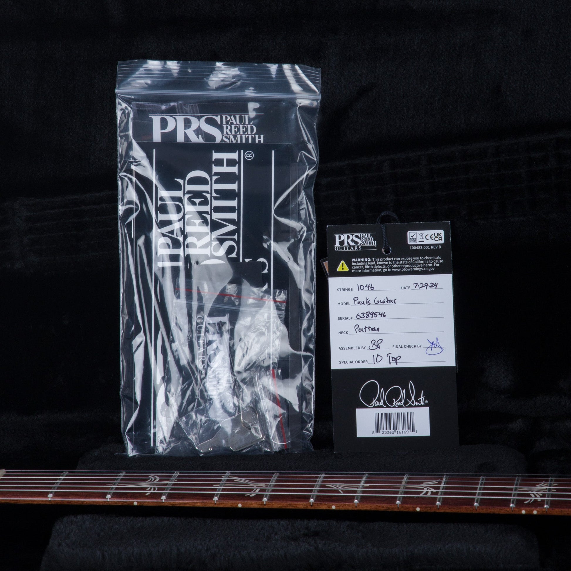 PRS Paul's Guitar 10-Top Custom Color Electric Guitar - Charcoal Wrap Burst - #240389546 - 2024