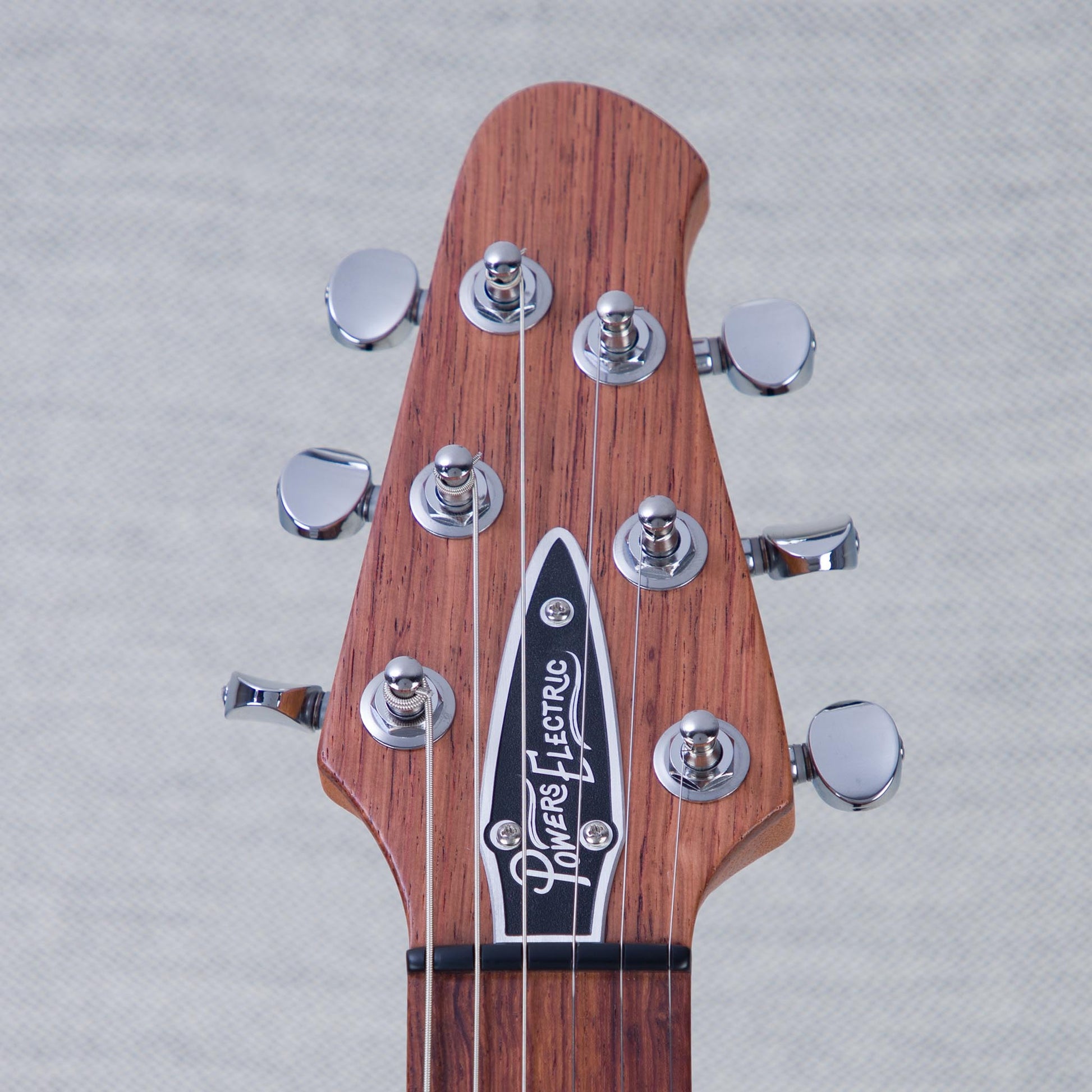 Powers Electric A-Type Electric Guitar - Signal Yellow - #B058