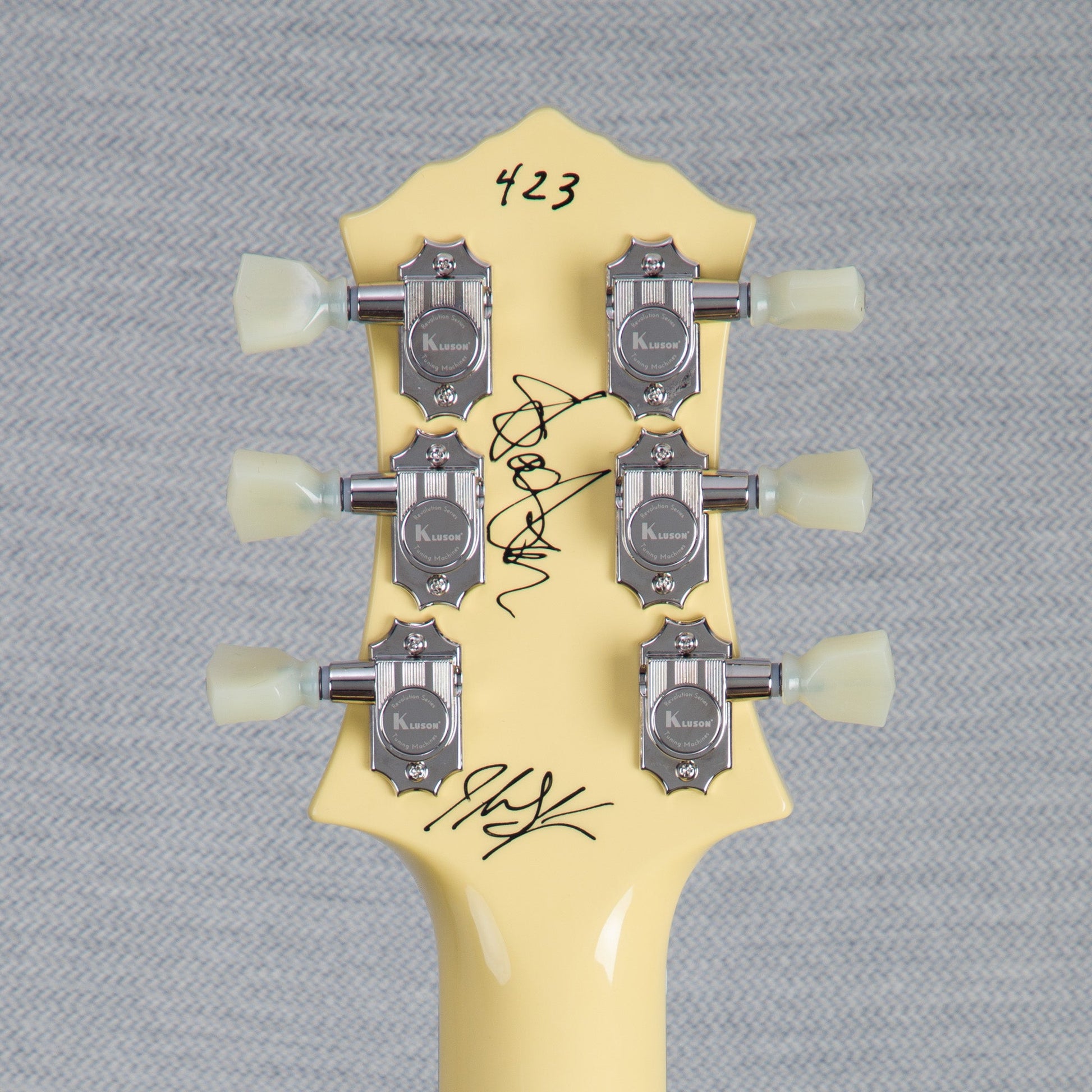 Knaggs Steve Stevens SSC-J Electric Guitar - TV Yellow