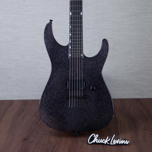 ESP USA M-I NTB NT Electric Guitar - Black Sparkle - #US25495