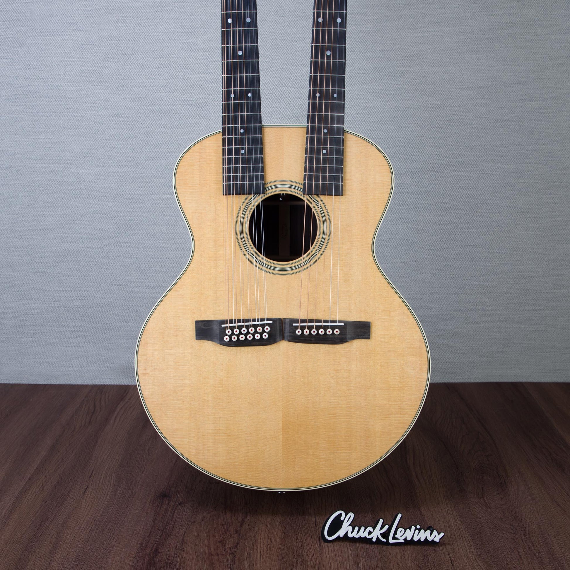 Martin Grand J-28E Double Neck Rosewood/Spruce Acoustic Electric Guitar - #M3015671