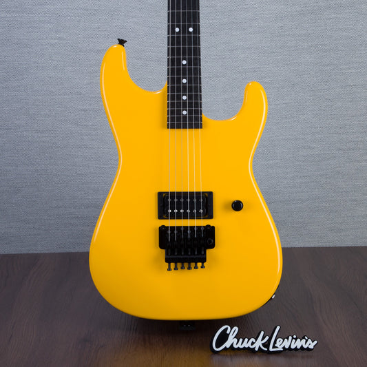 Charvel Custom Shop San Dimas 1H Floyd Rose Masterbuilt by “Big” Rob Knowles - Taxi Cab Yellow - #RK0087